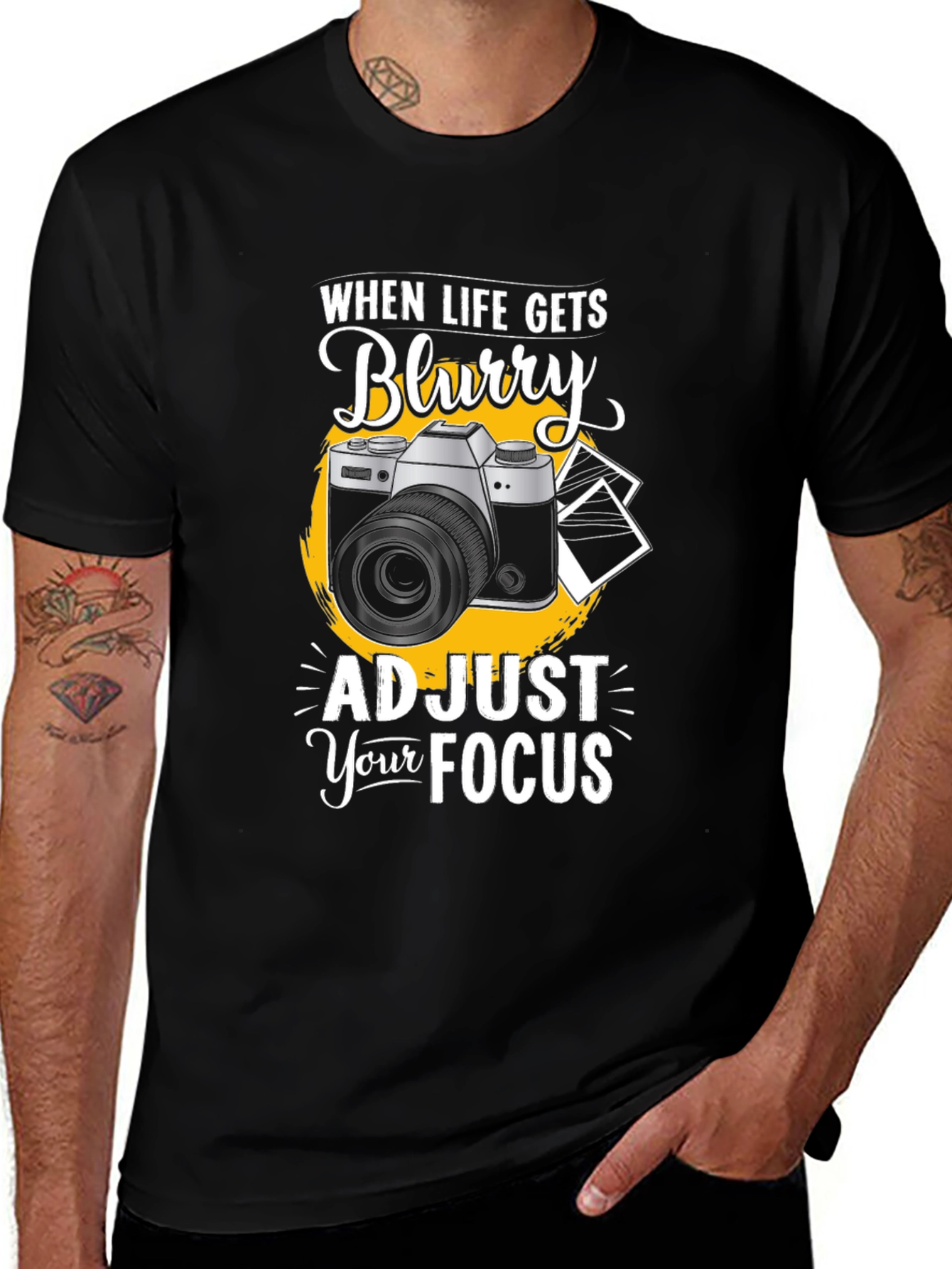 Variant 15 of Blurry Life Focus T-Shirt