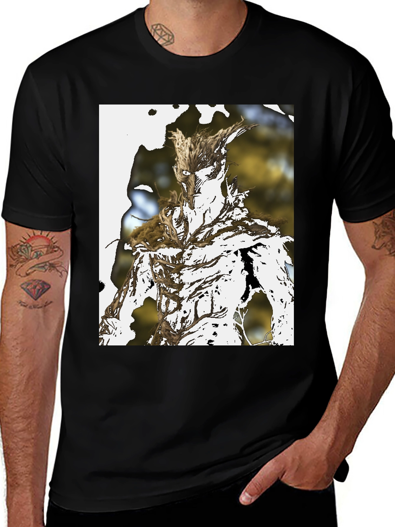 Groot Inspired Graphic Tee - Guardians Fan Apparel