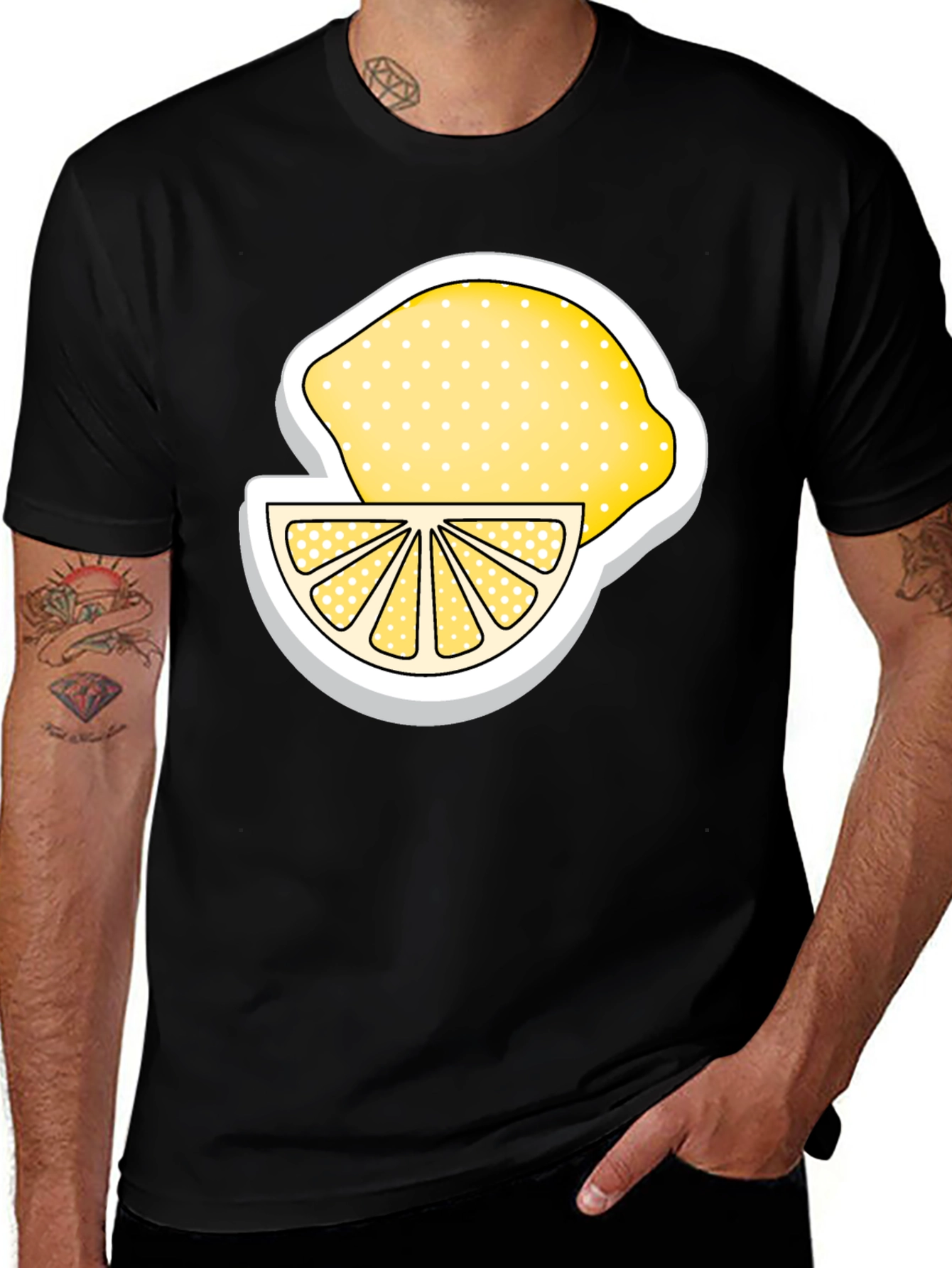 Lemon Graphic Tee - Fresh & Fun Design