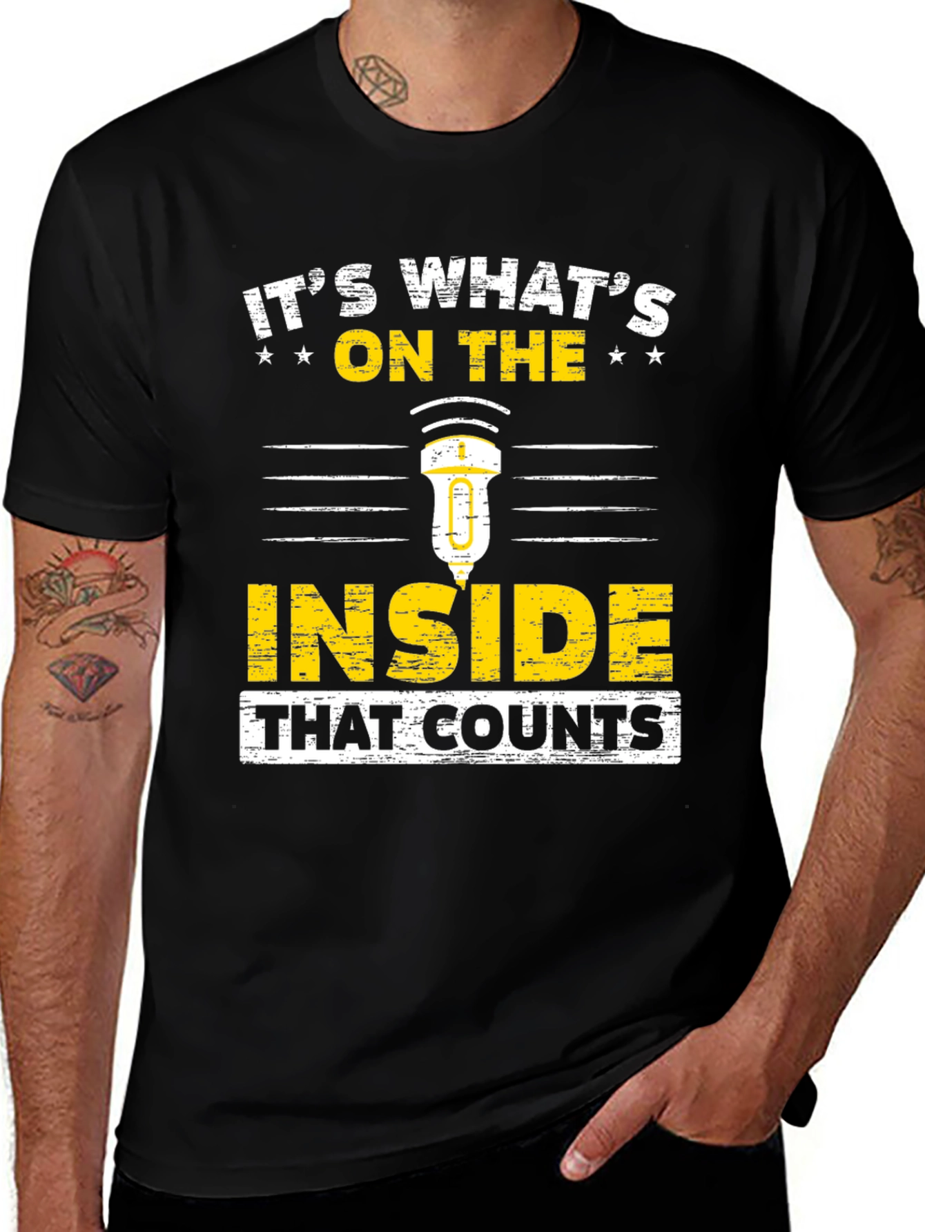 Variant 10 of It's What's on the Inside That Counts T-Shirt