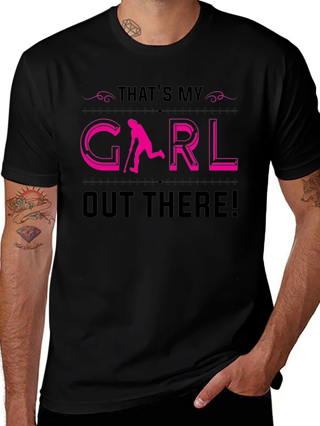 Variant 23 of That's My Girl Field Hockey T-Shirt