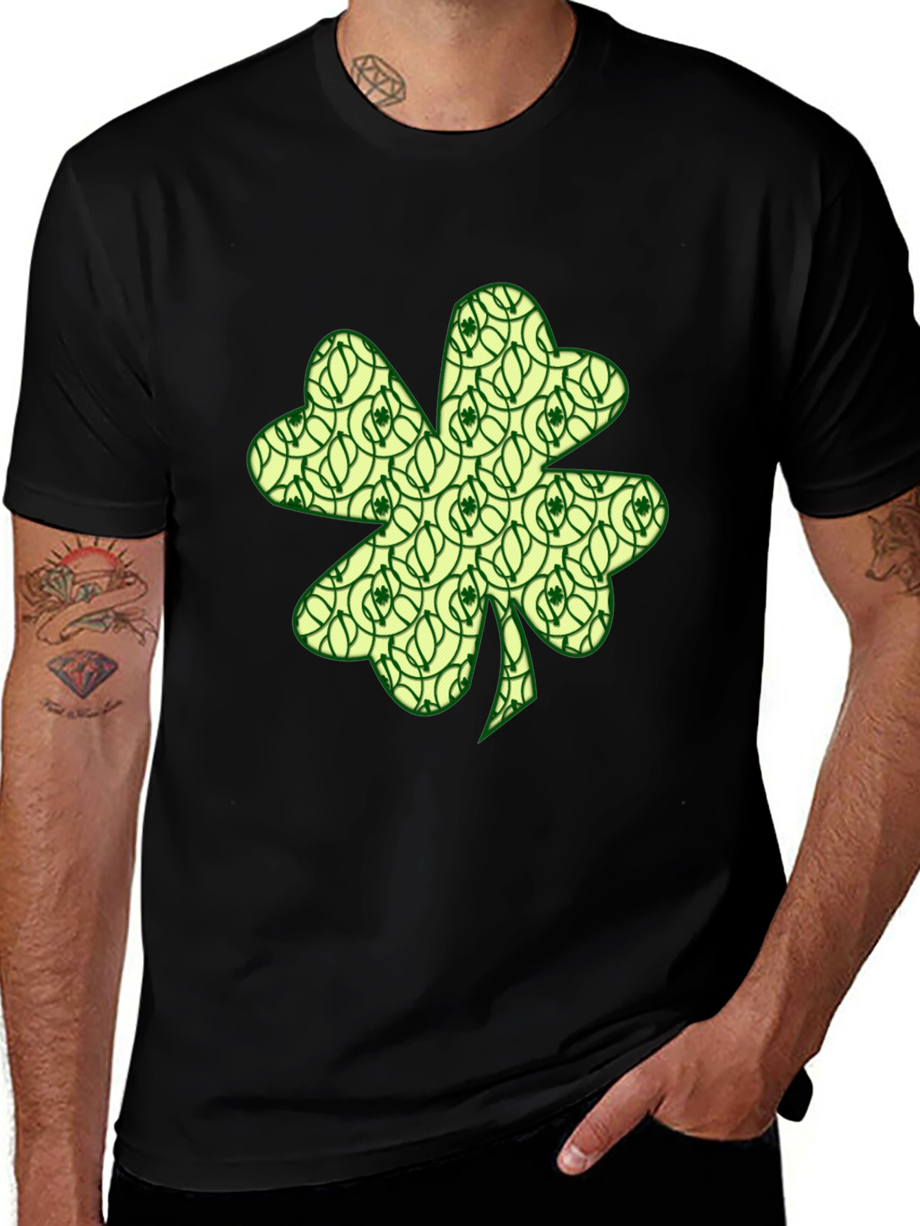 Variant 15 of Shamrock Tee: St. Patrick's Day Luck