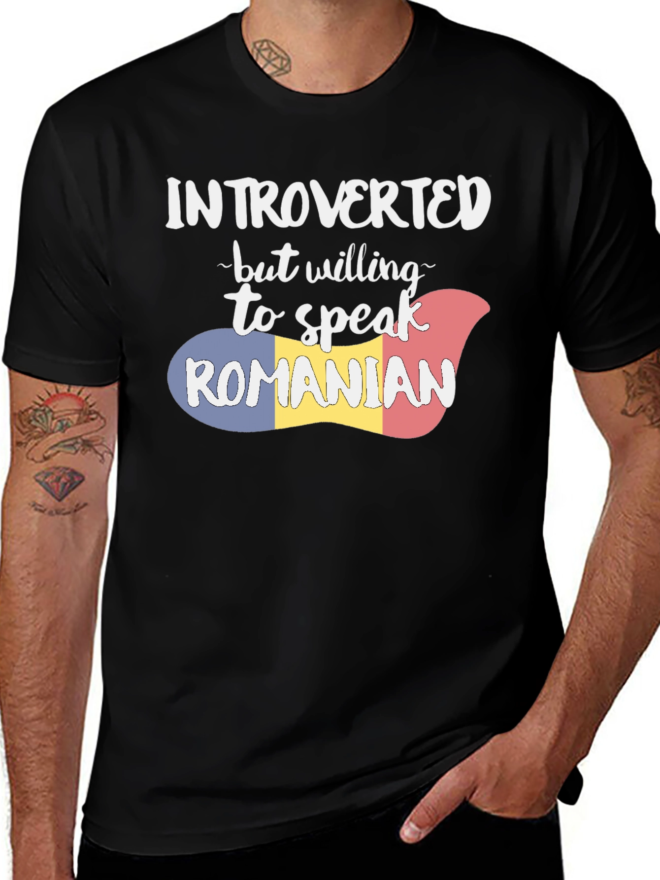 Introverted Romanian Speaker T-Shirt
