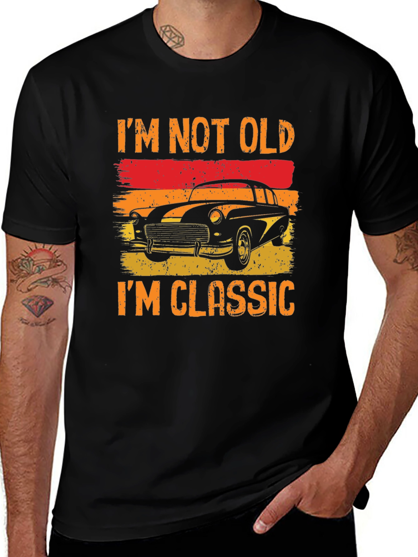 Variant 28 of Classic Car T-Shirt - I'm Not Old, I'm Classic