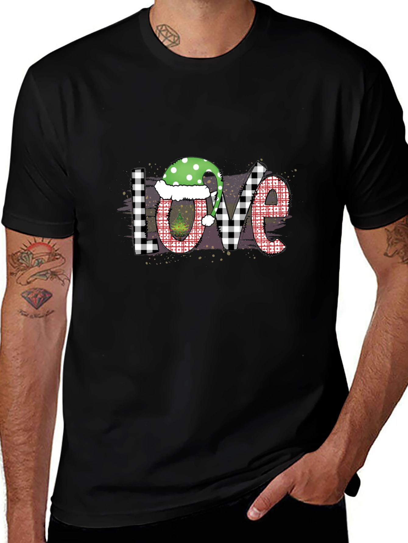 Variant 5 of Festive Love Graphic Tee