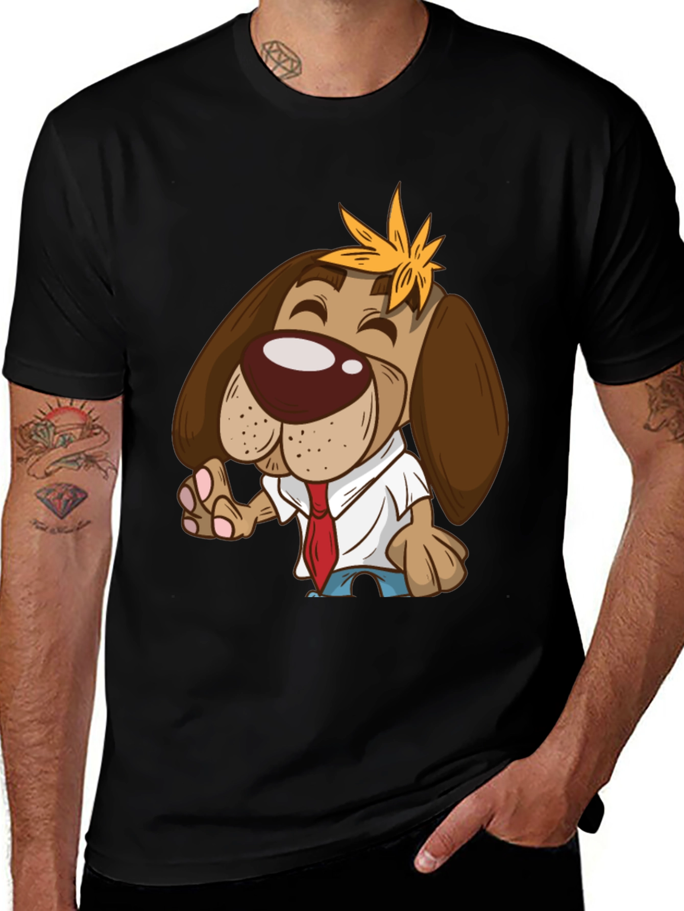 Variant 25 of Cartoon Dog T-Shirt - Cute Animal Tee