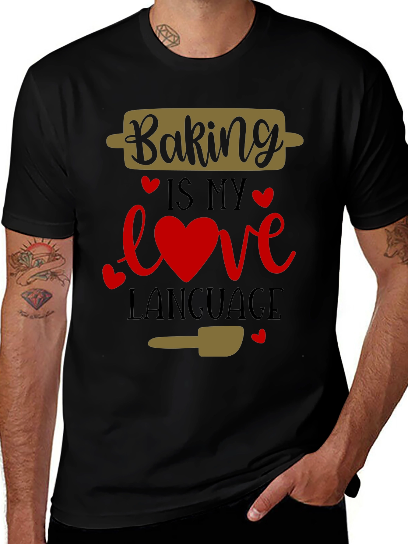 Variant 15 of Baking is My Love Language Graphic Tee