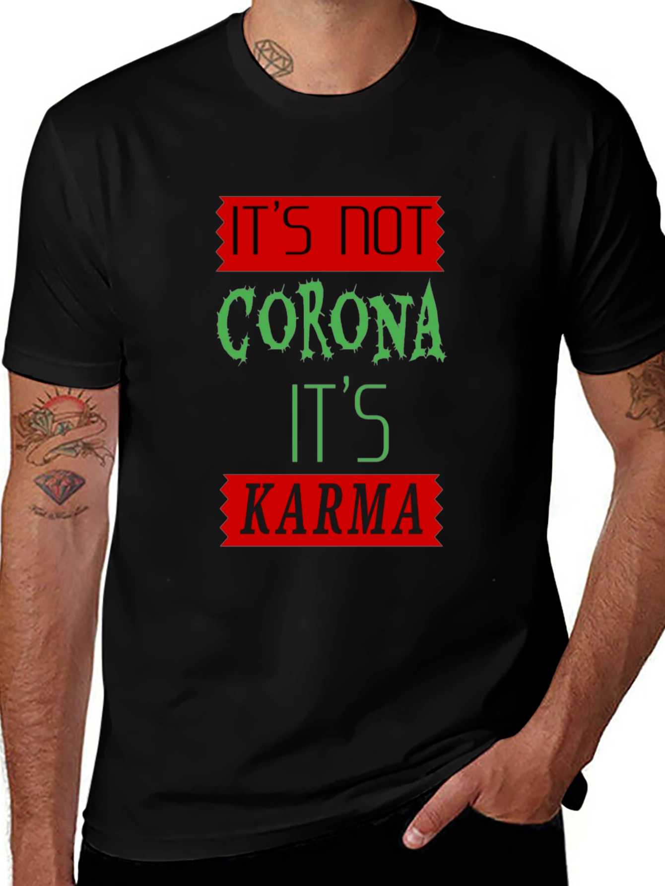 Variant 15 of Karma T-Shirt - Funny Novelty Graphic Tee