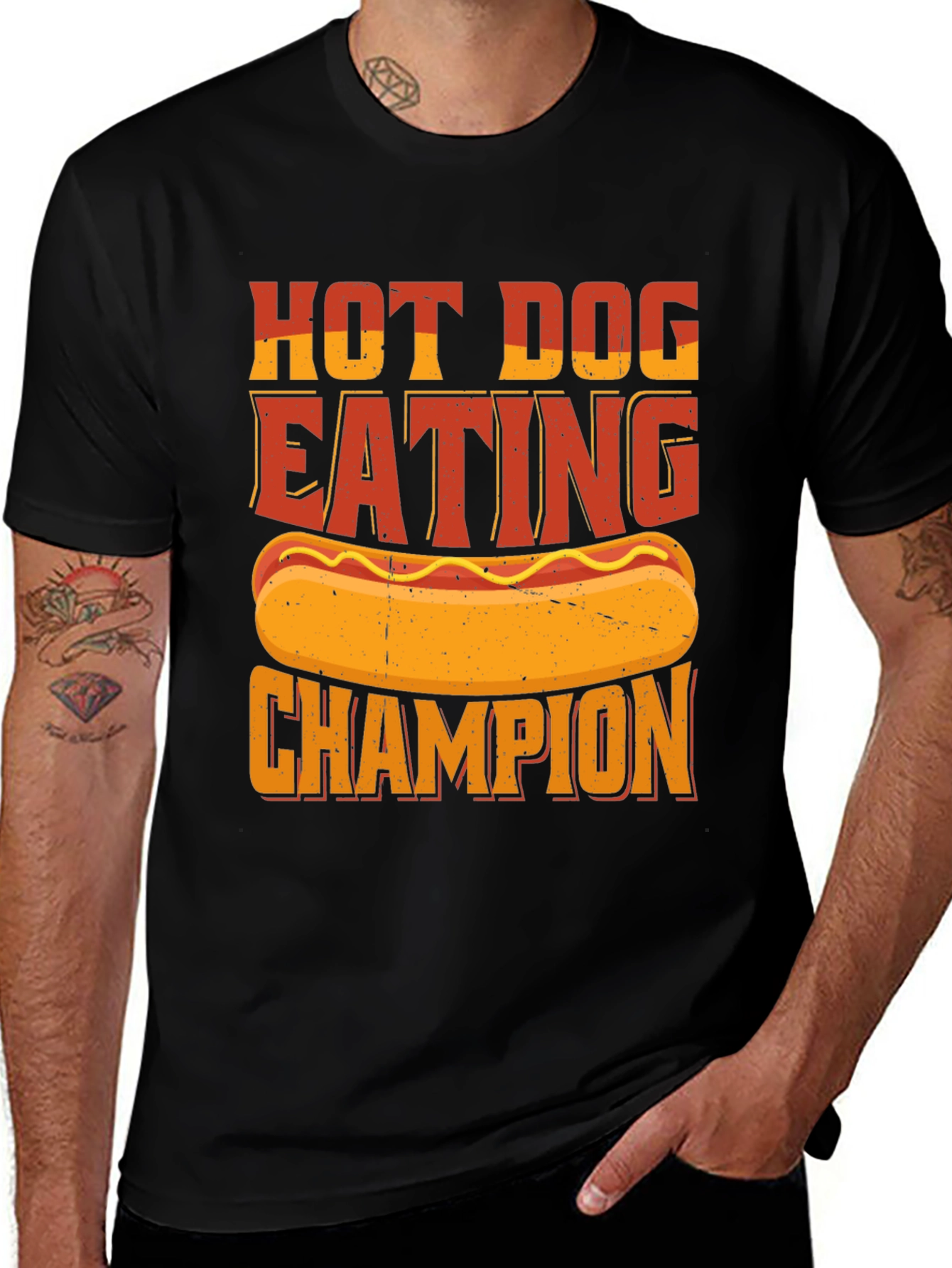 Variant 24 of Hot Dog Eating Champion T-Shirt