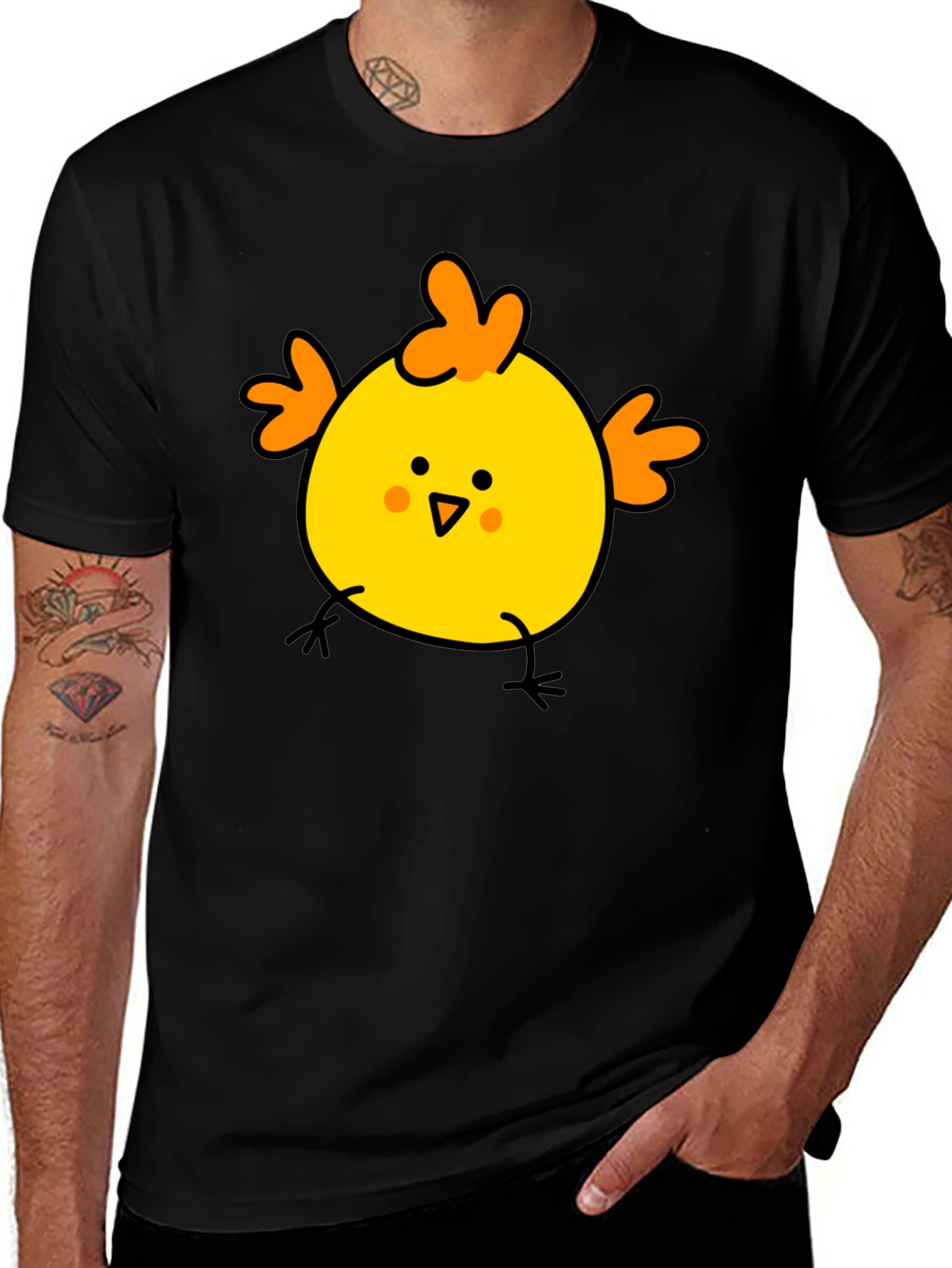 Variant 13 of Cute Cartoon Chick T-Shirt