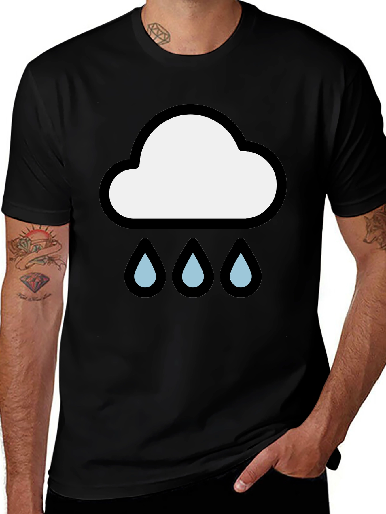 Rain Cloud Graphic T-Shirt - Weather Appareal