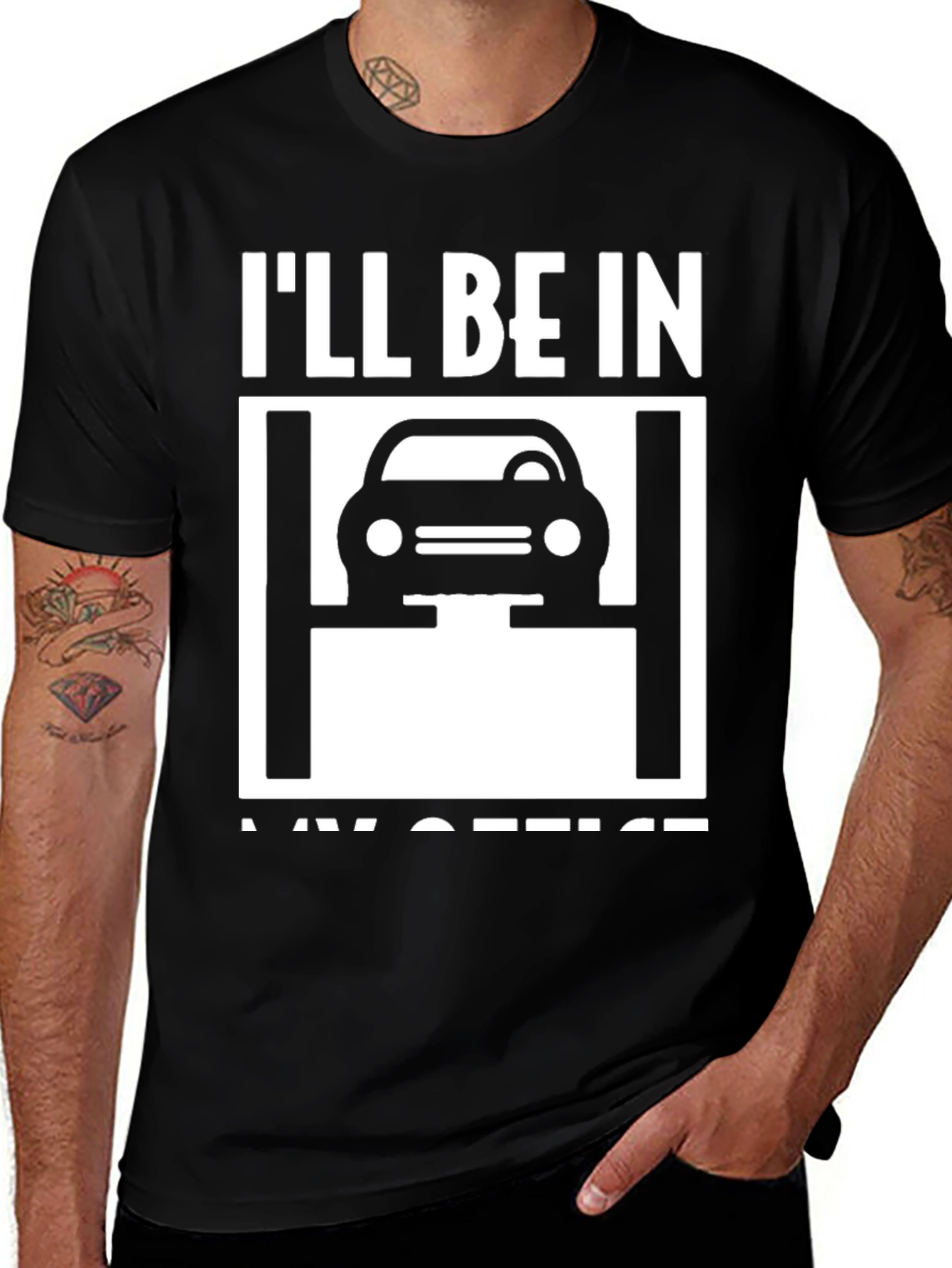 Variant 13 of Mechanic "My Office" Graphic T-Shirt