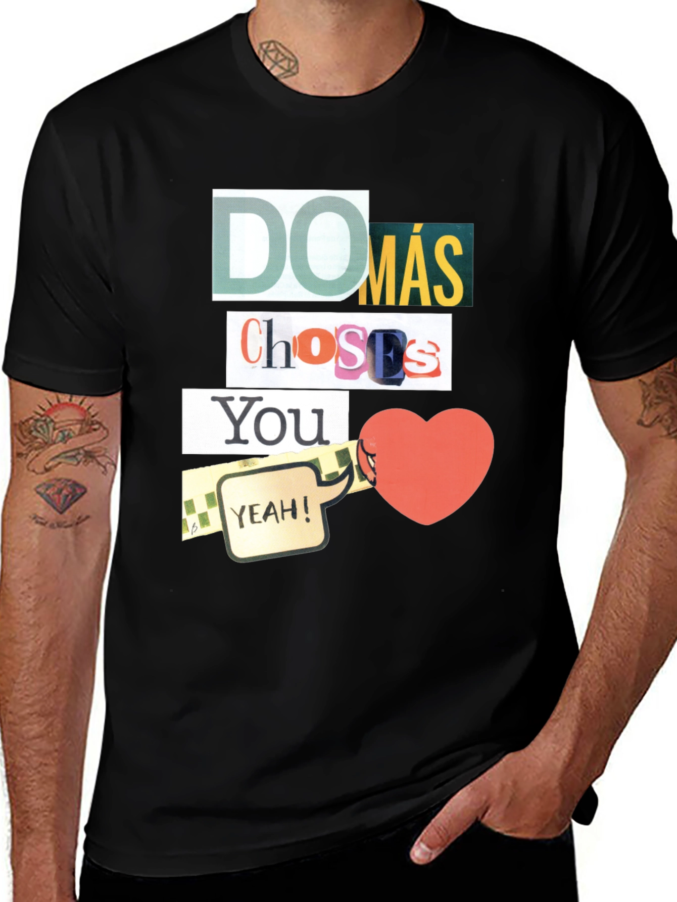 Variant 7 of Do Mas Chosen Graphic Tee - Trendy Design