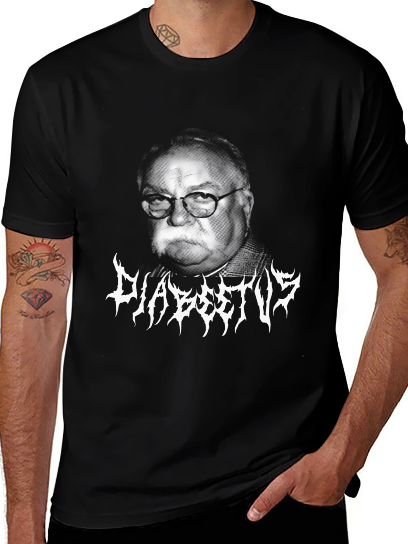 Variant 27 of Wilford Brimley Diabetes T-Shirt