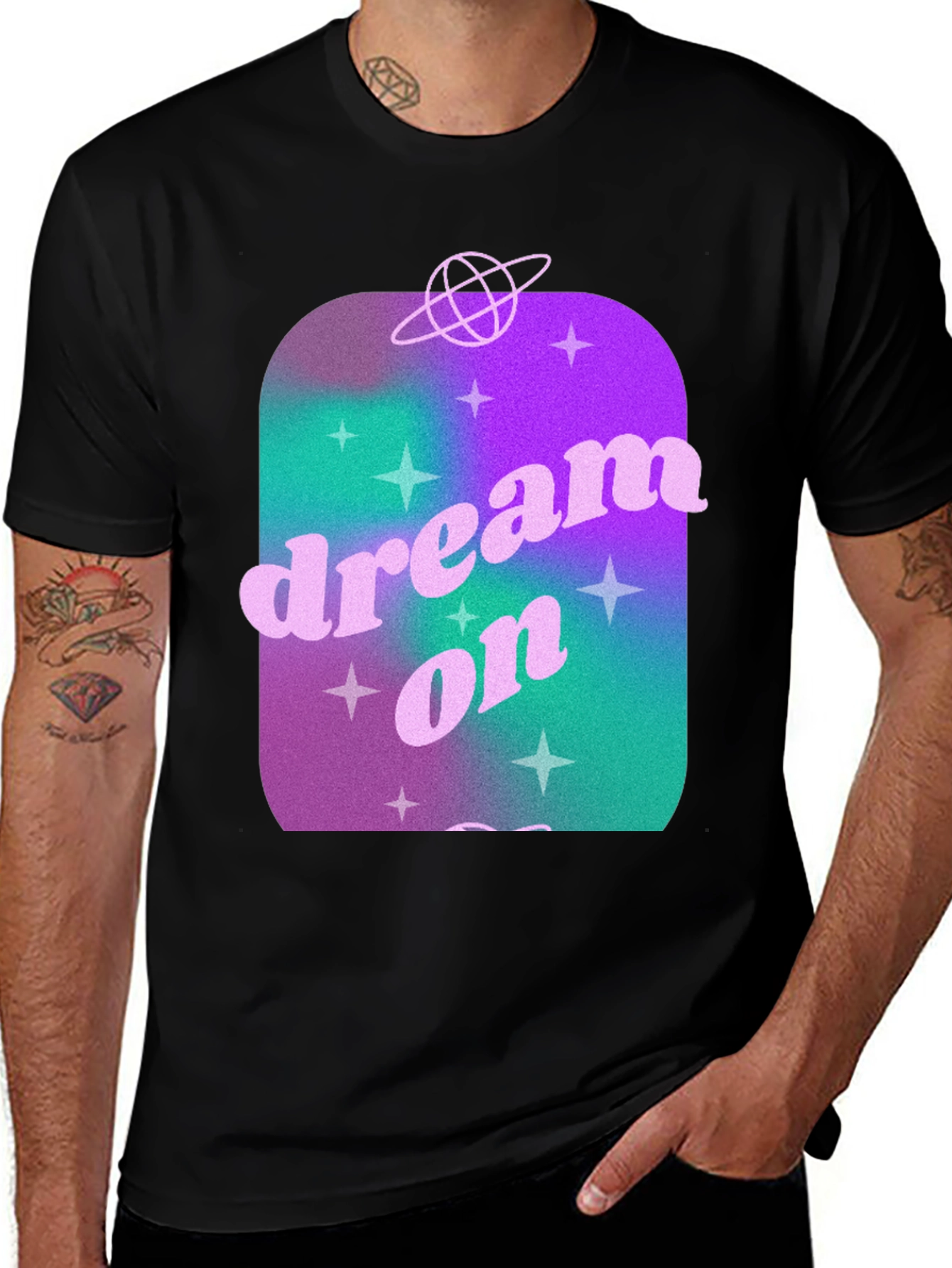 Variant 21 of Dream On Graphic T-Shirt - Unisex Casual Tee