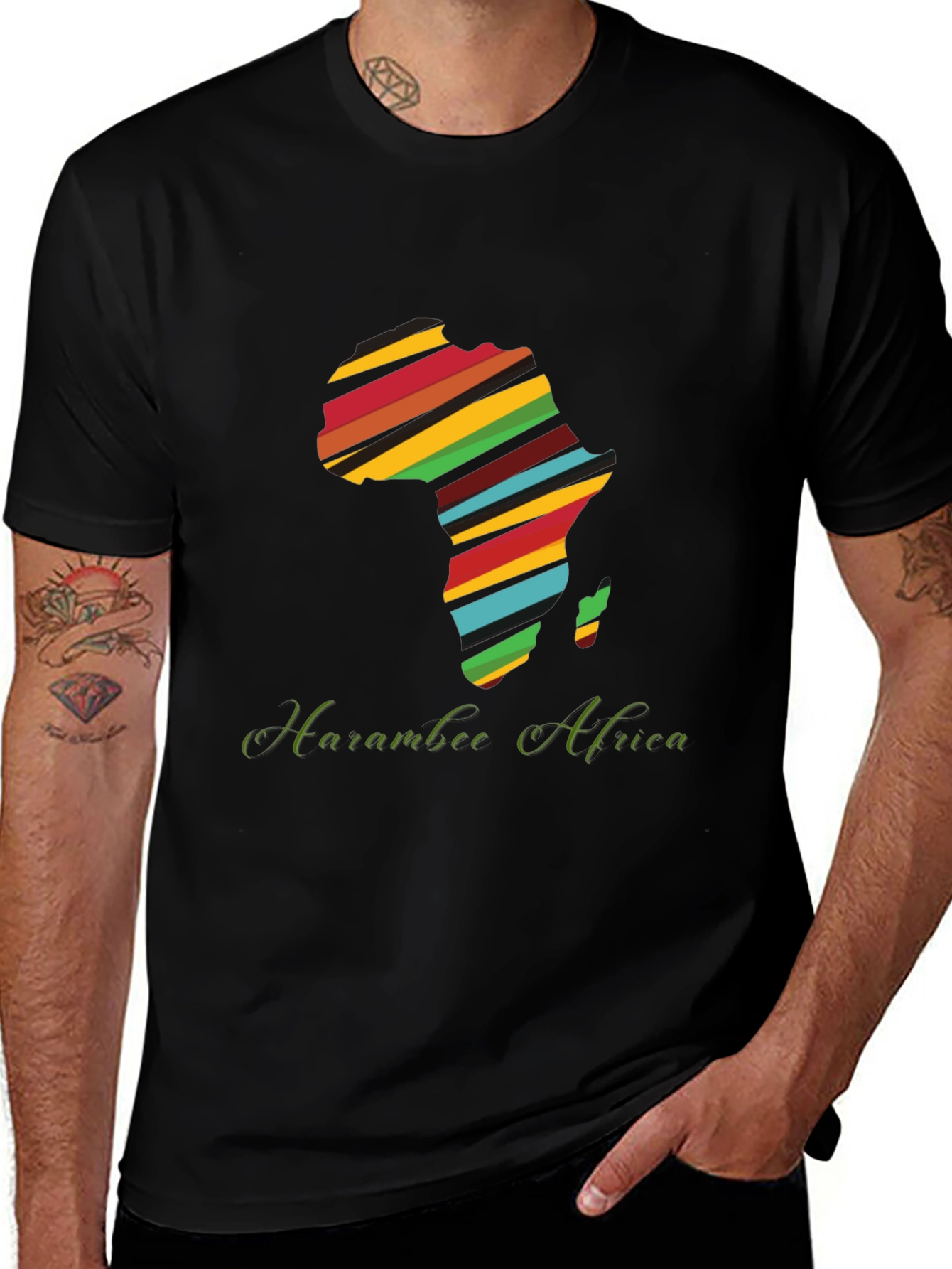 Africa Pride T-Shirt - Harambee Africa