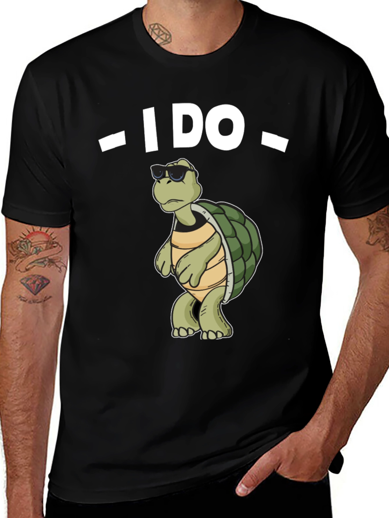 Variant 26 of I Do Turtle T-Shirt - Funny Graphic Tee