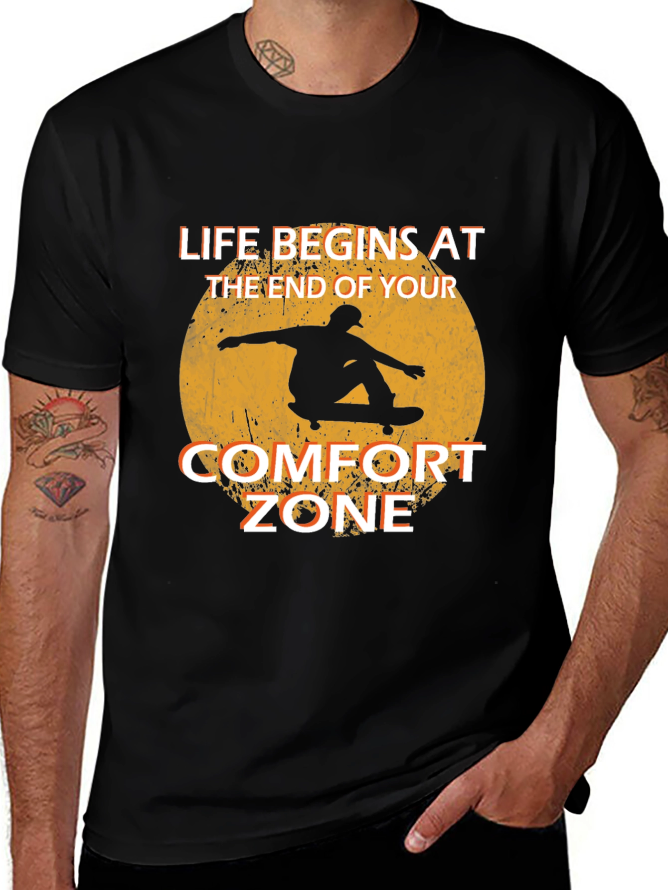 Variant 30 of Comfort Zone Skater Graphic Tee