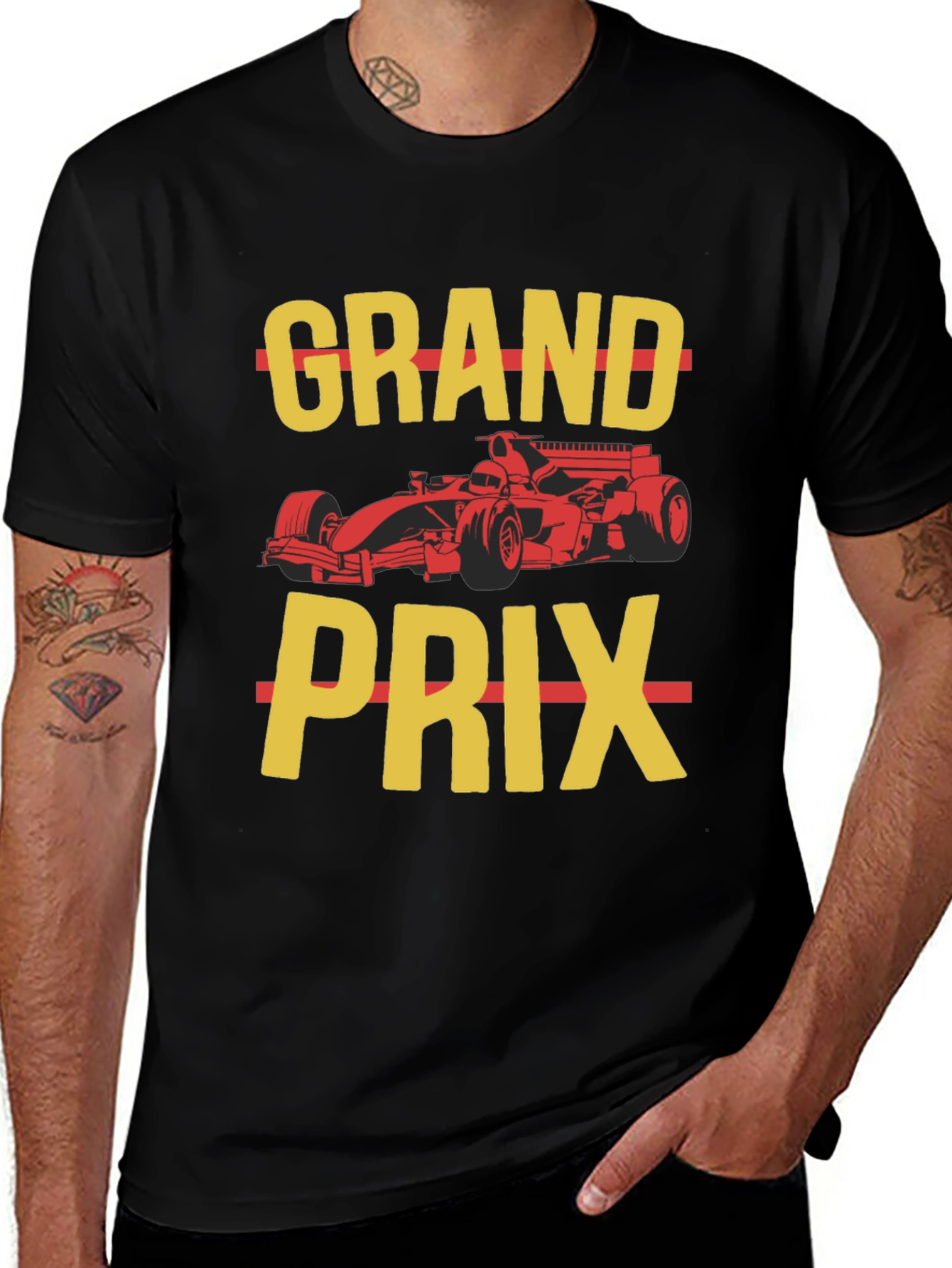 Grand Prix Racing T-Shirt - Black