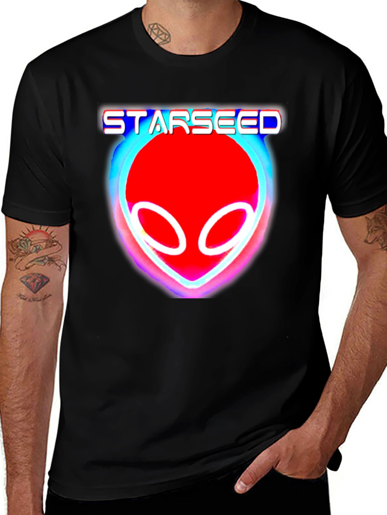 Starseed Alien T-Shirt - Out of this World Design