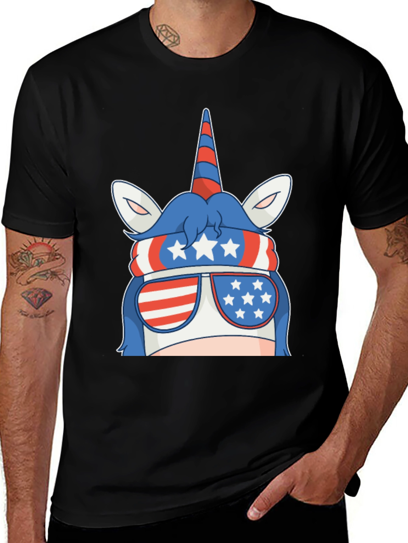 Patriotic Unicorn Tee