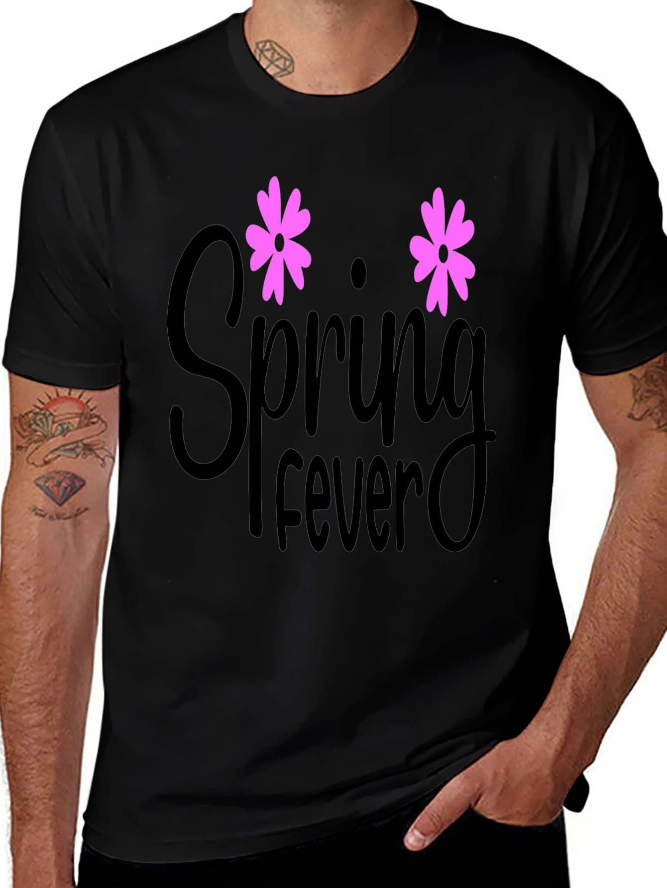 Variant 8 of Spring Fever Graphic Tee - Fun & Casual