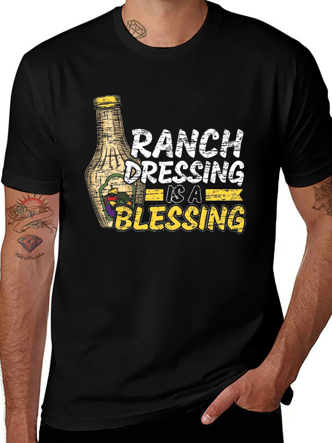 Variant 10 of Ranch Dressing is a Blessing Graphic Tee
