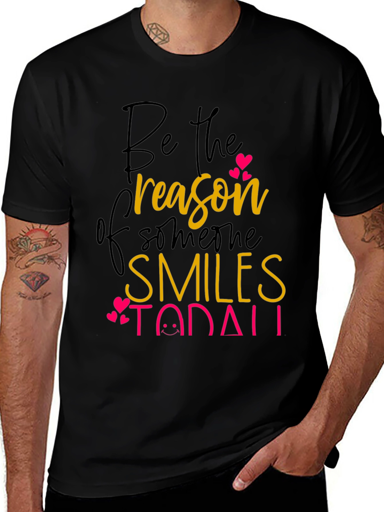 Variant 18 of Be the Reason T-Shirt: Spread Smiles Today!