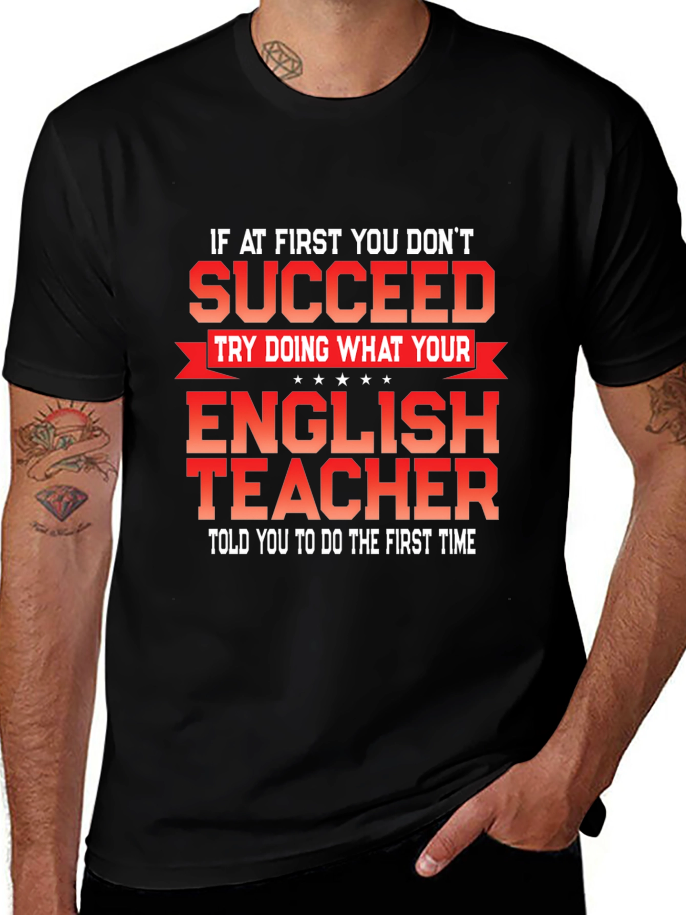 Variant 17 of Funny English Teacher Graphic T-Shirt