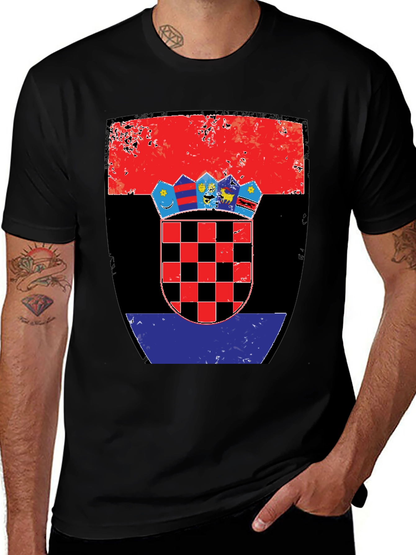 Croatian Flag T-Shirt - Pride of Croatia