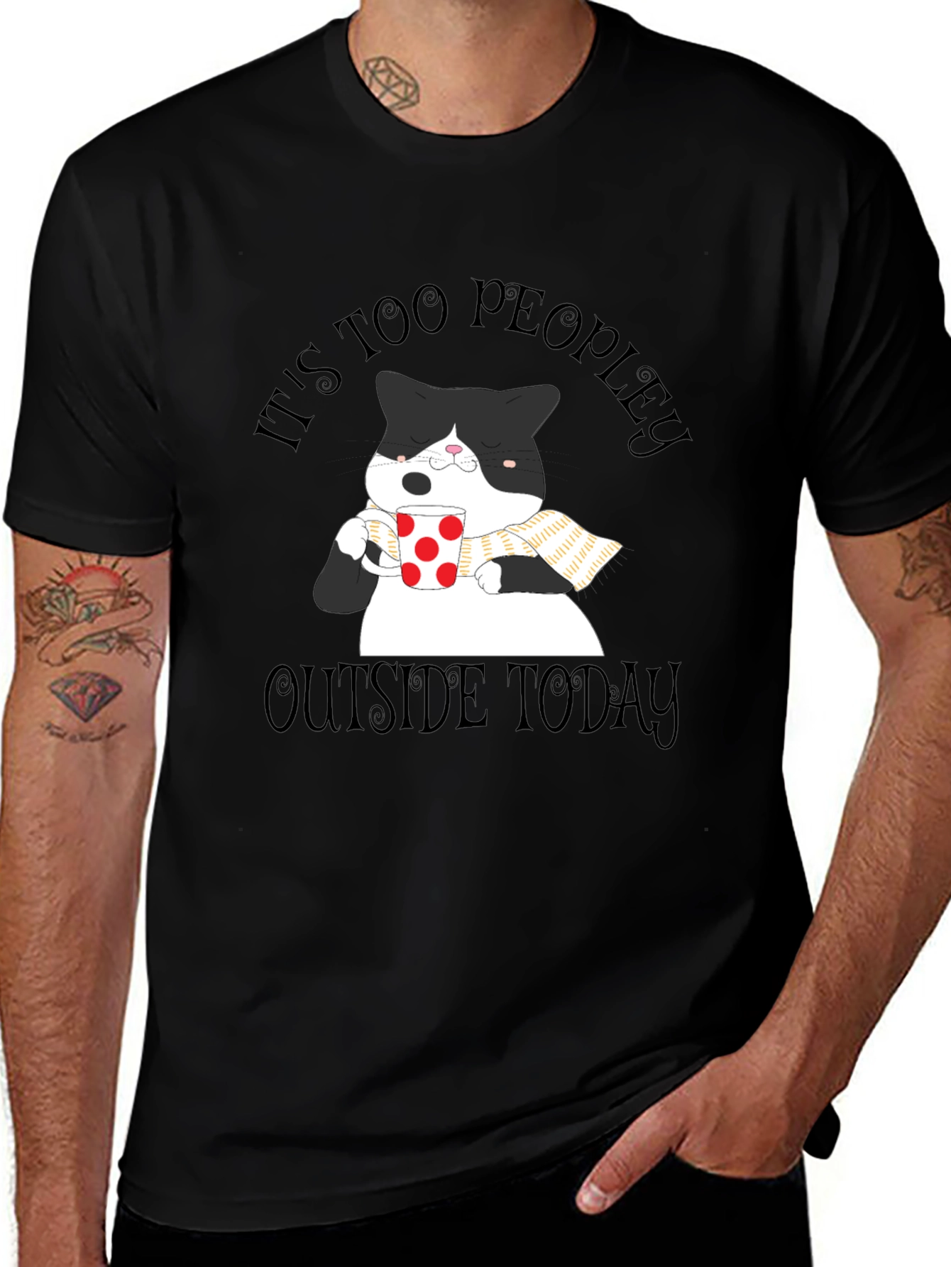 Variant 2 of It's Too Peopley T-Shirt