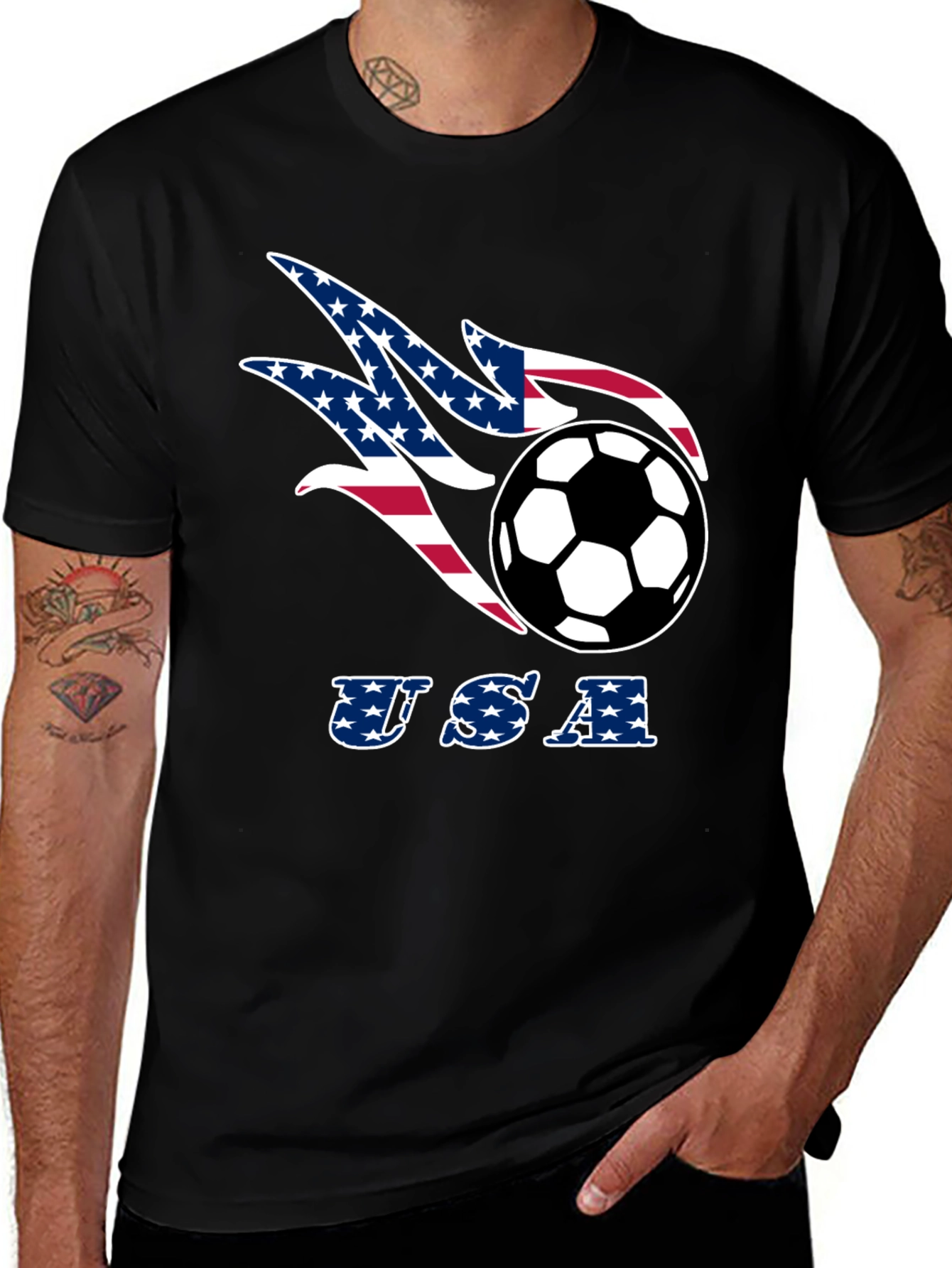 Variant 16 of USA Soccer Fan T-Shirt