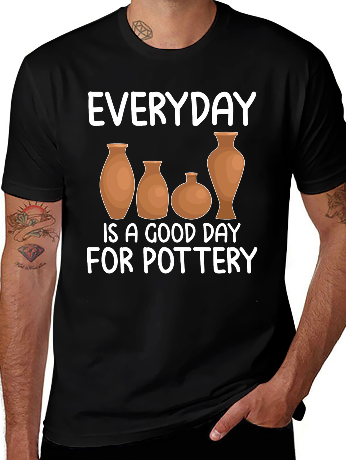 Variant 25 of Everyday Pottery T-Shirt - Artsy Design