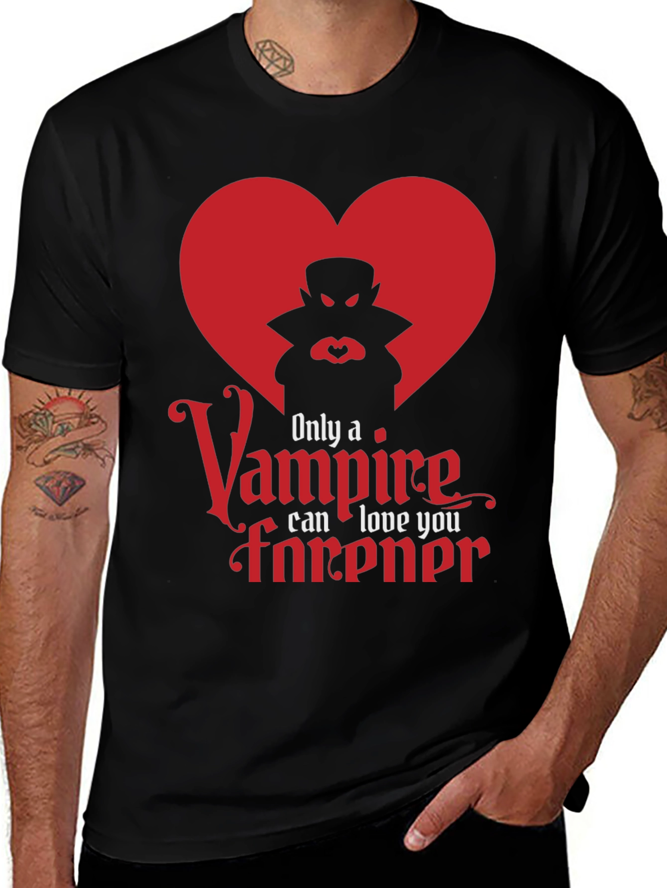 Variant 4 of Vampire Love Forever T-Shirt