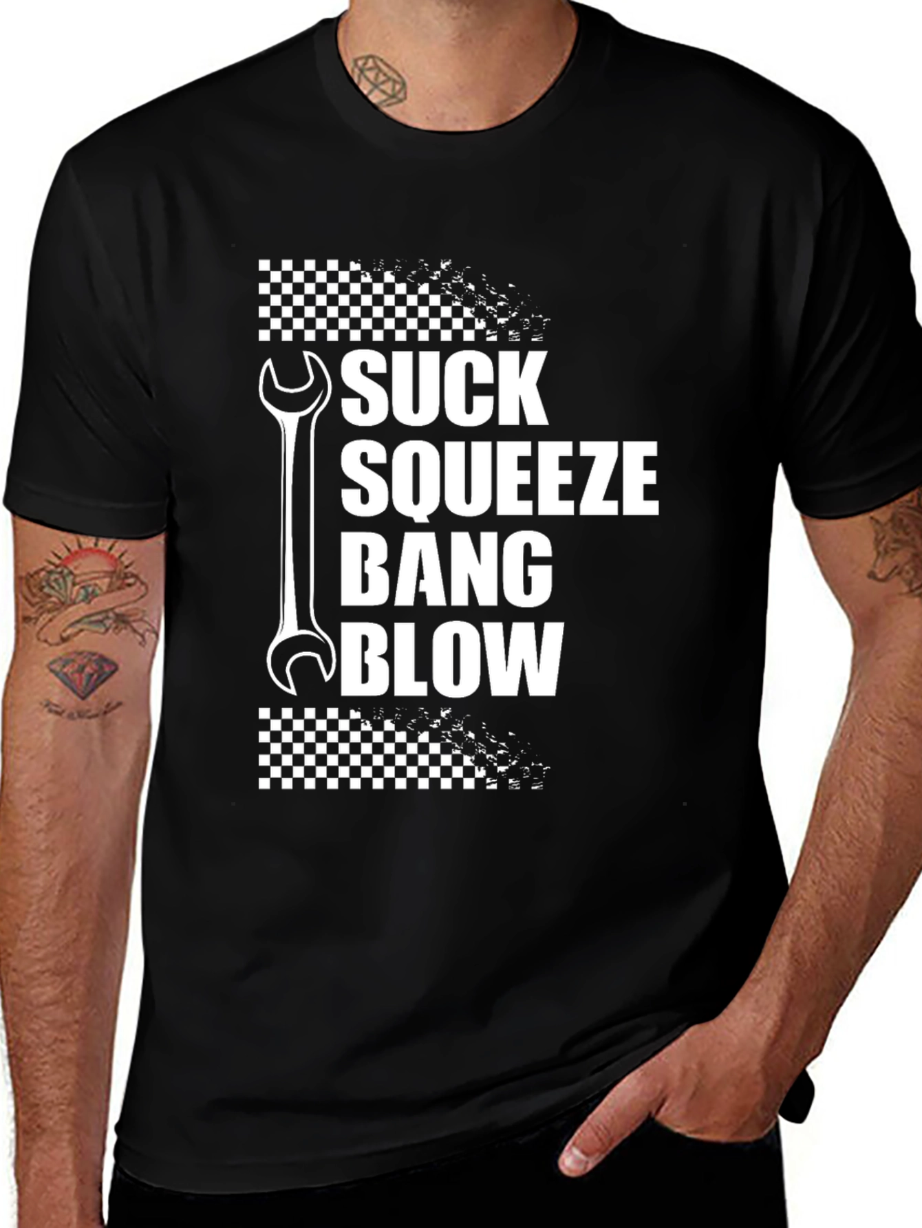 Variant 22 of Suck Squeeze Bang Blow Graphic T-Shirt