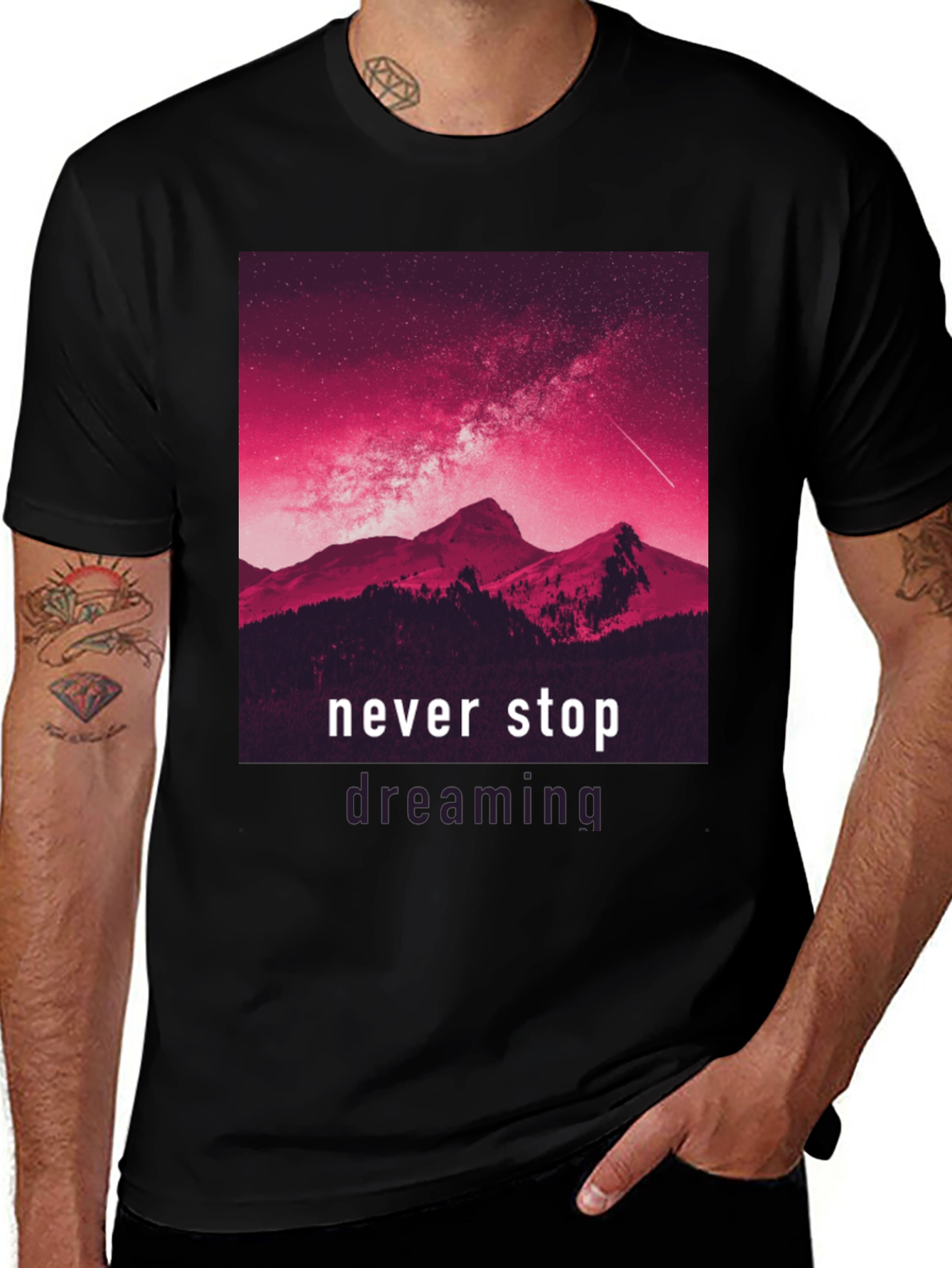 Variant 9 of Never Stop Dreaming Graphic Tee