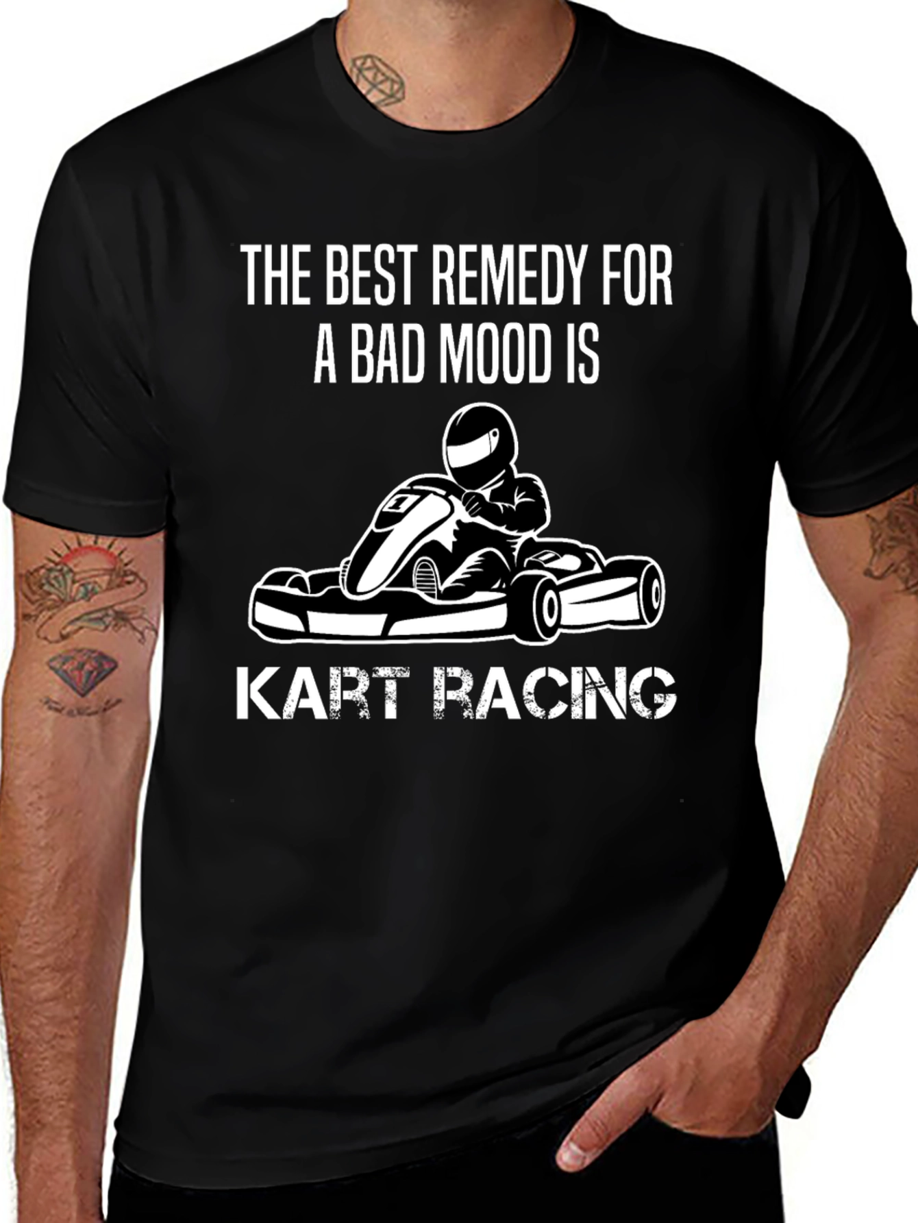Variant 5 of Kart Racing Remedy T-Shirt