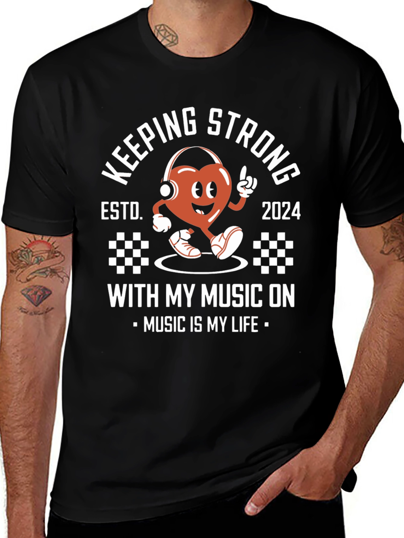 Keeping Strong Music T-Shirt