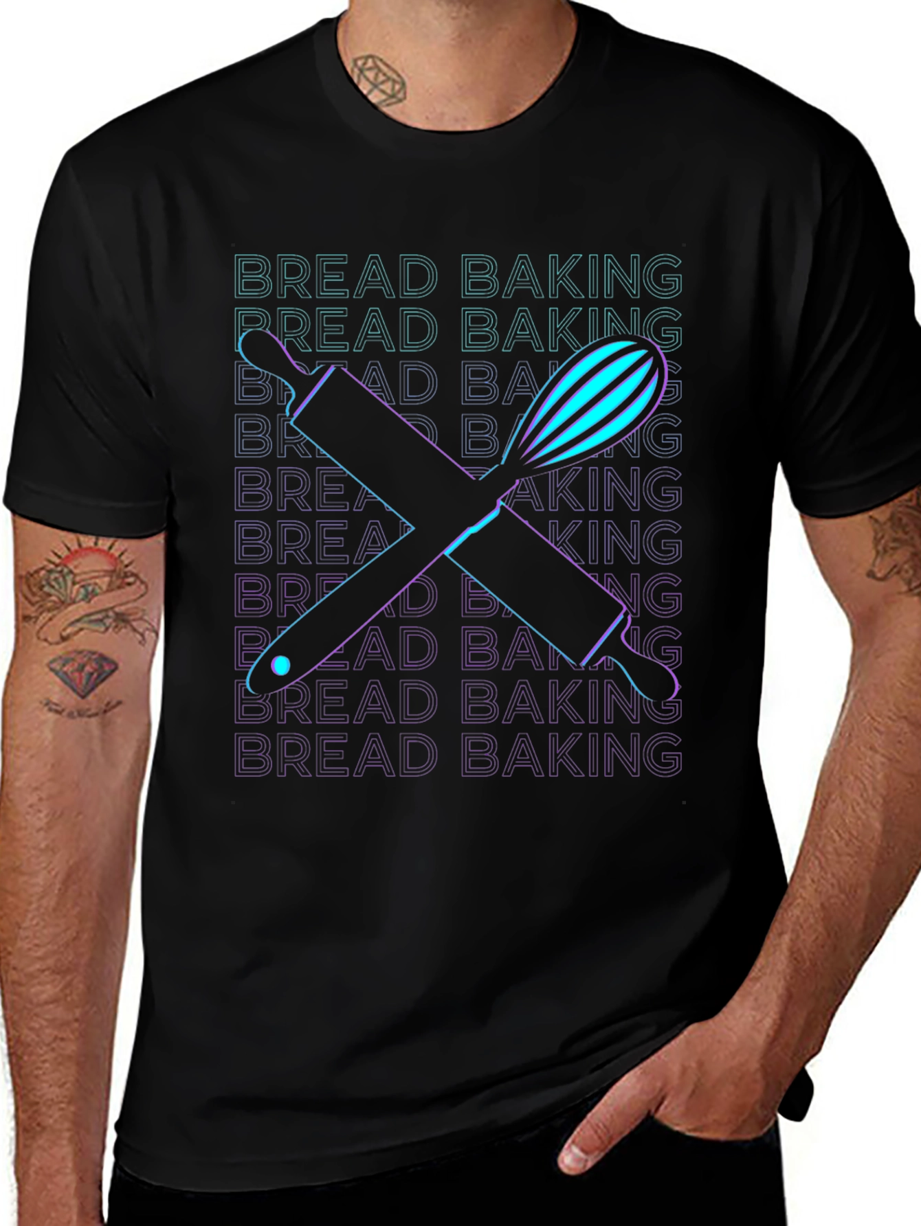 Variant 3 of Bread Baking T-Shirt - Baker Gift Tee