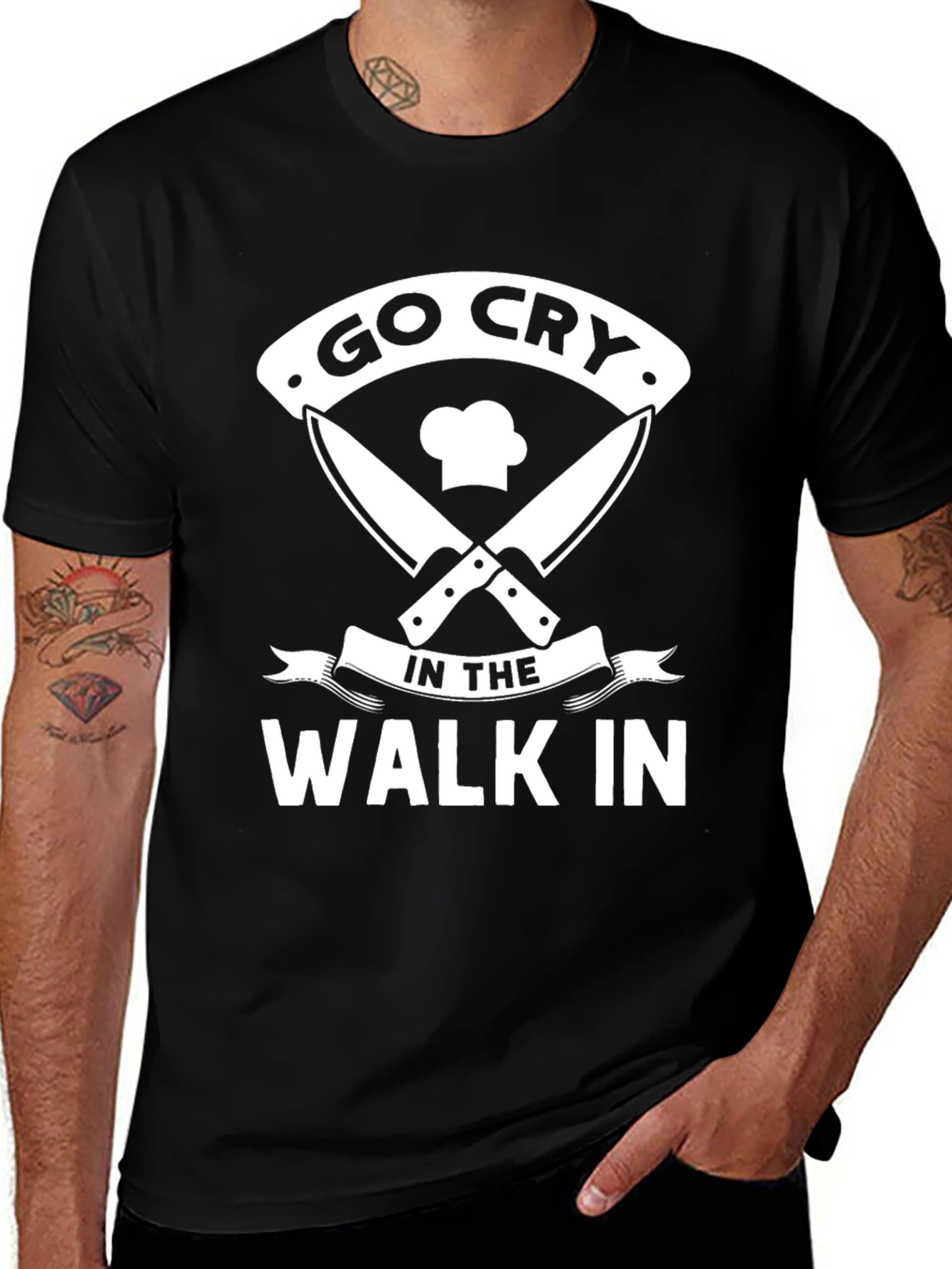 Go Cry In The Walk In Chef T-Shirt