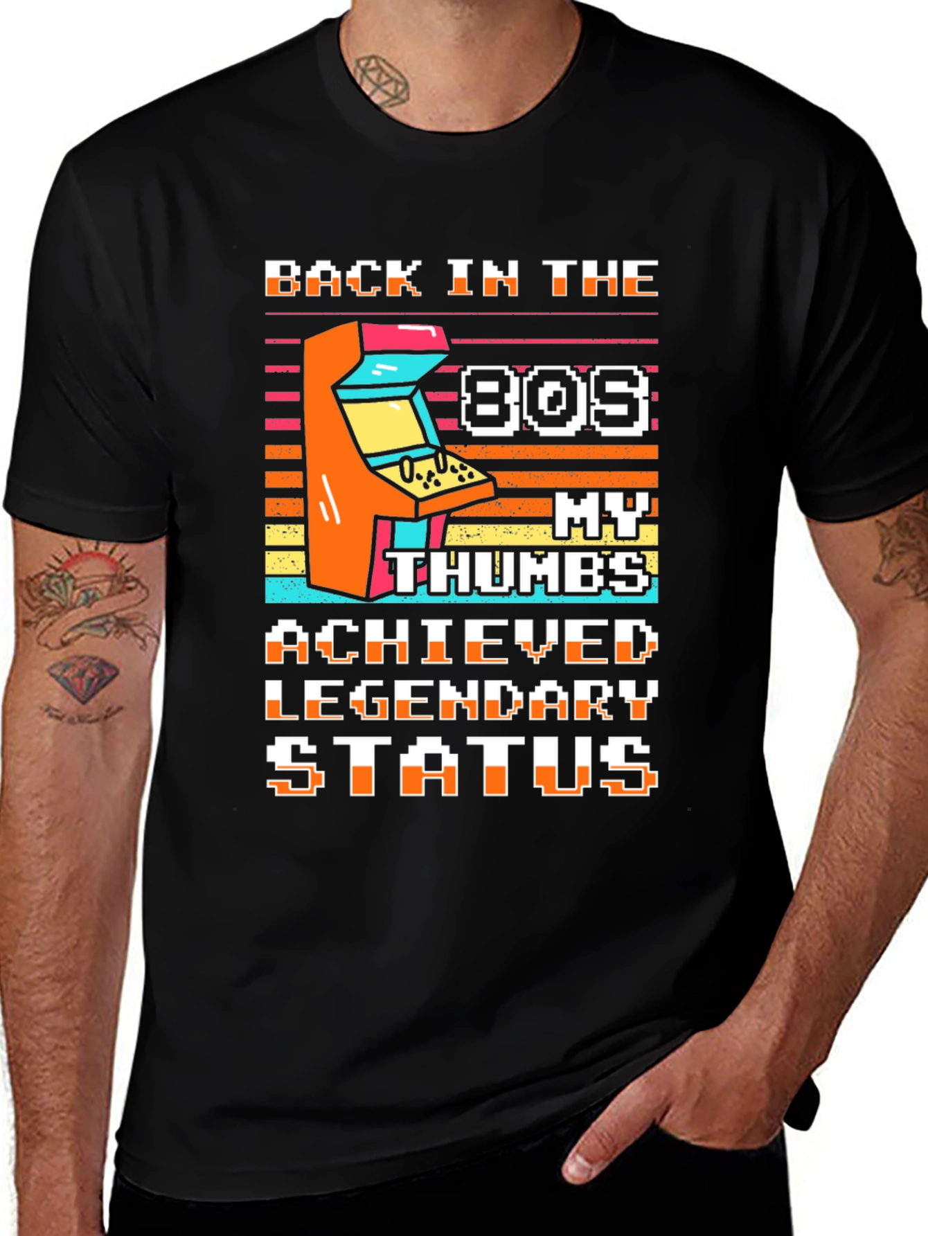 Variant 30 of Retro 80s Arcade Gamer T-Shirt