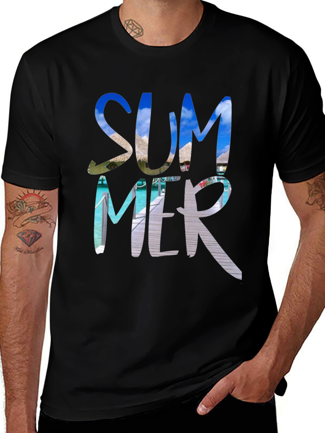Variant 7 of Summer Beach T-Shirt - Vacation Ready!