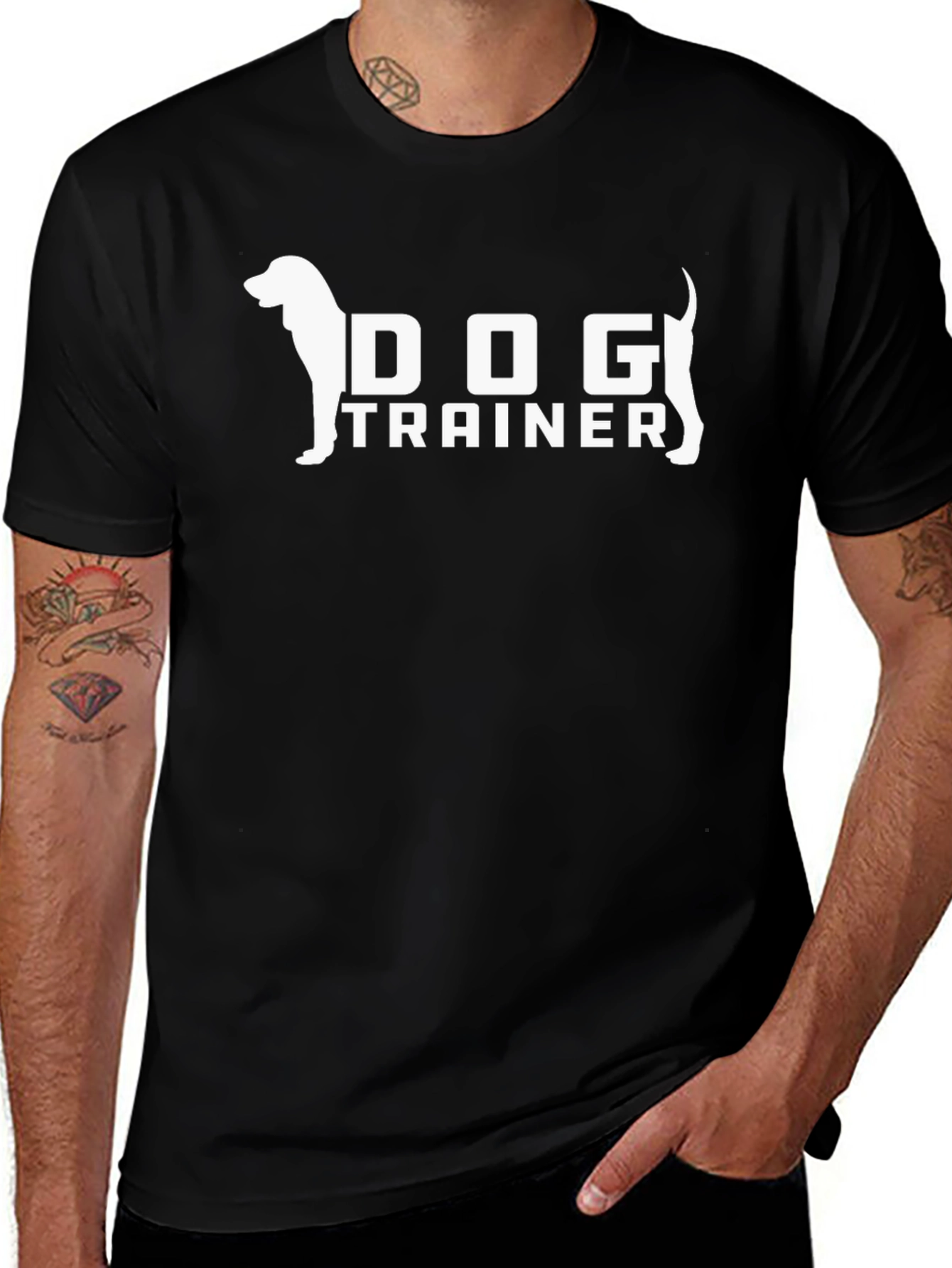 Variant 23 of Dog Trainer Graphic T-Shirt