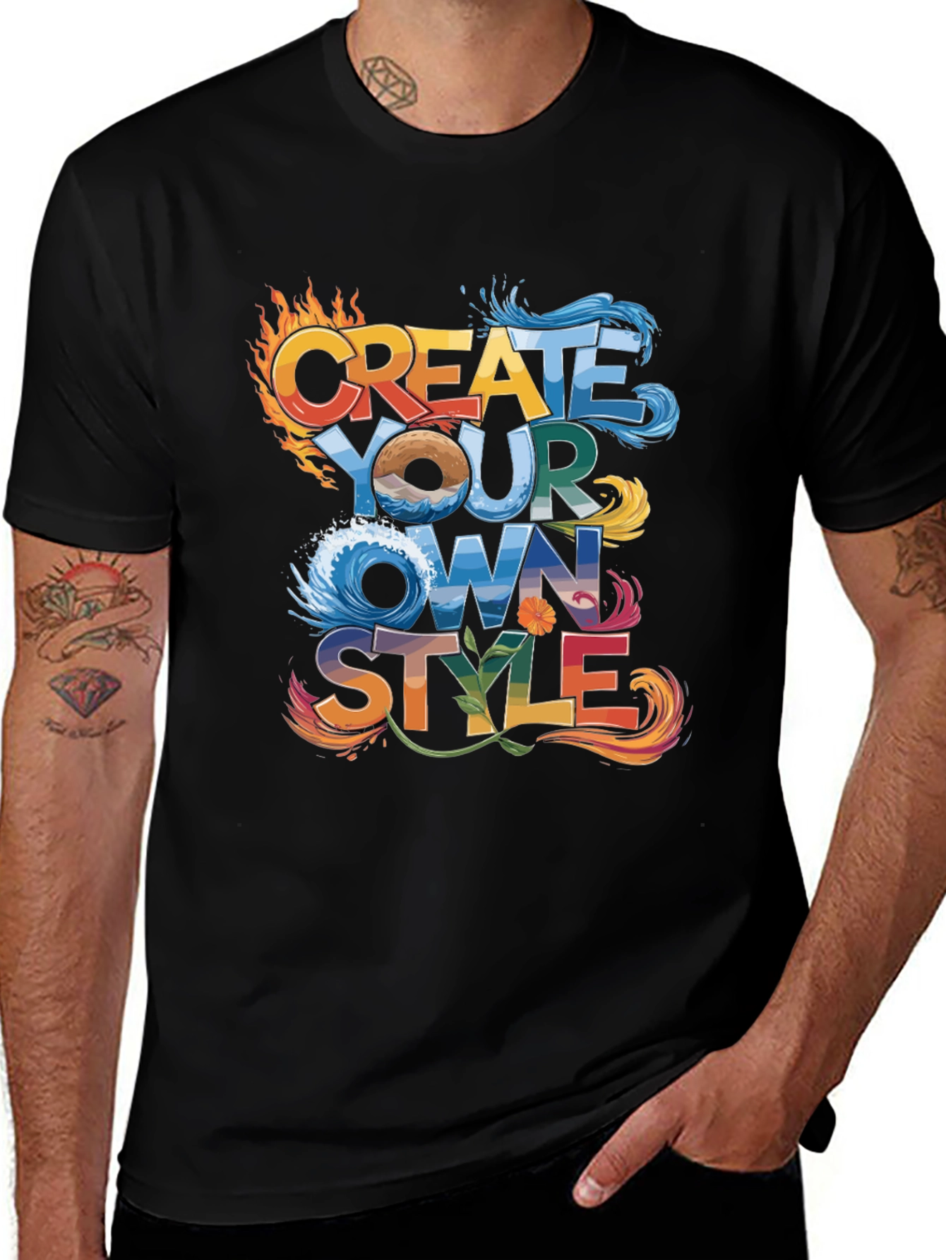 Create Your Own Style Graphic T-Shirt