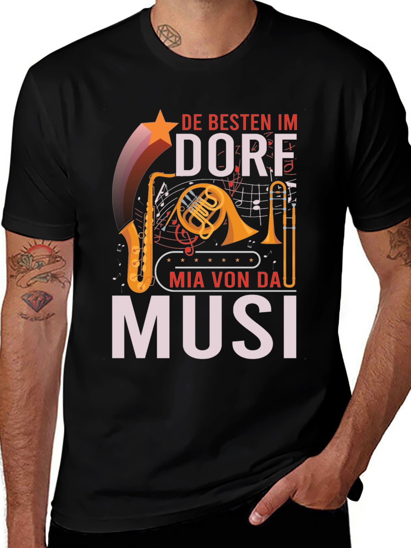 Variant 30 of Musical Town T-Shirt: Best Band in Town!