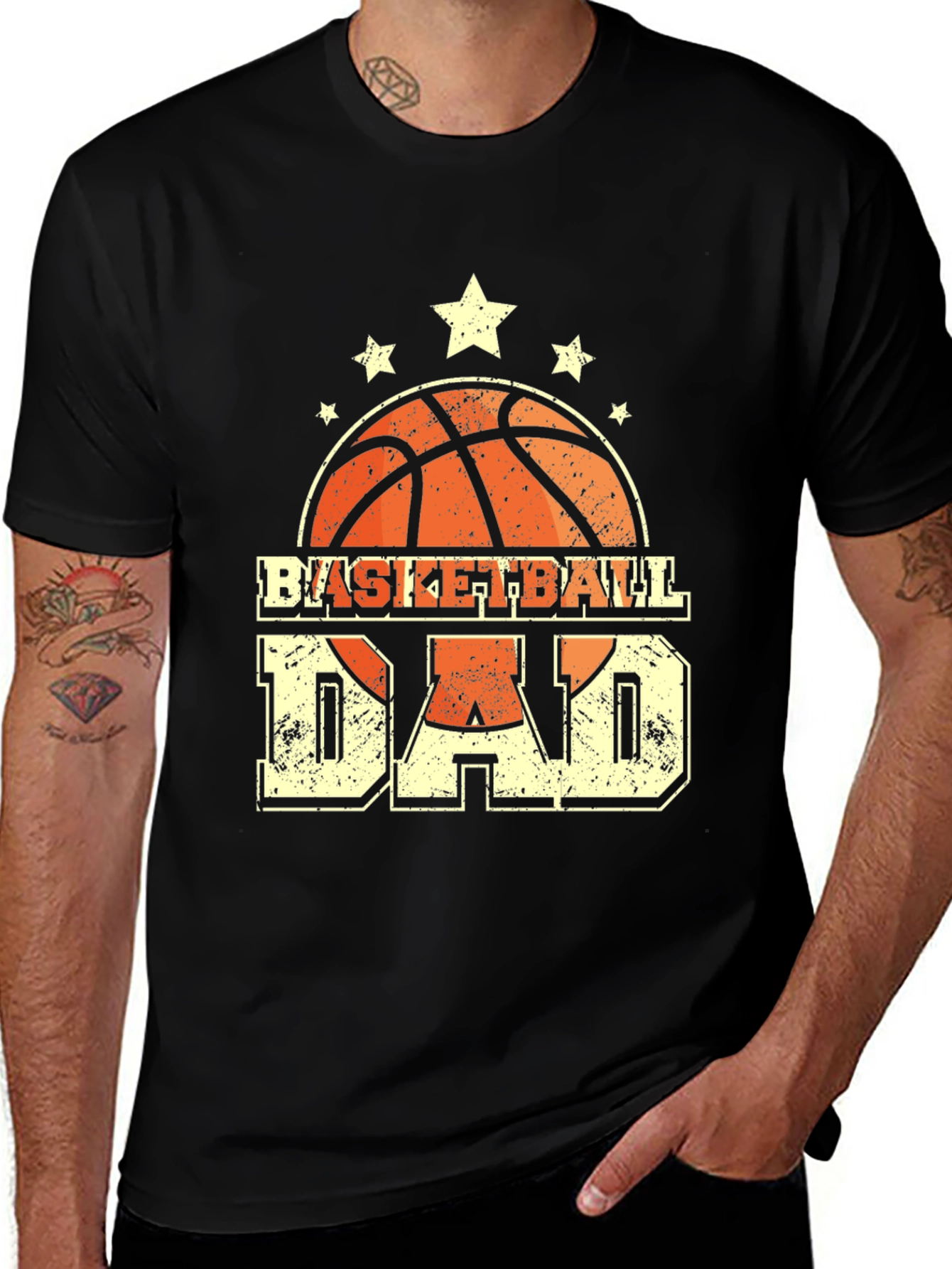 Basketball Dad T-Shirt - Sports Father's Day Tee