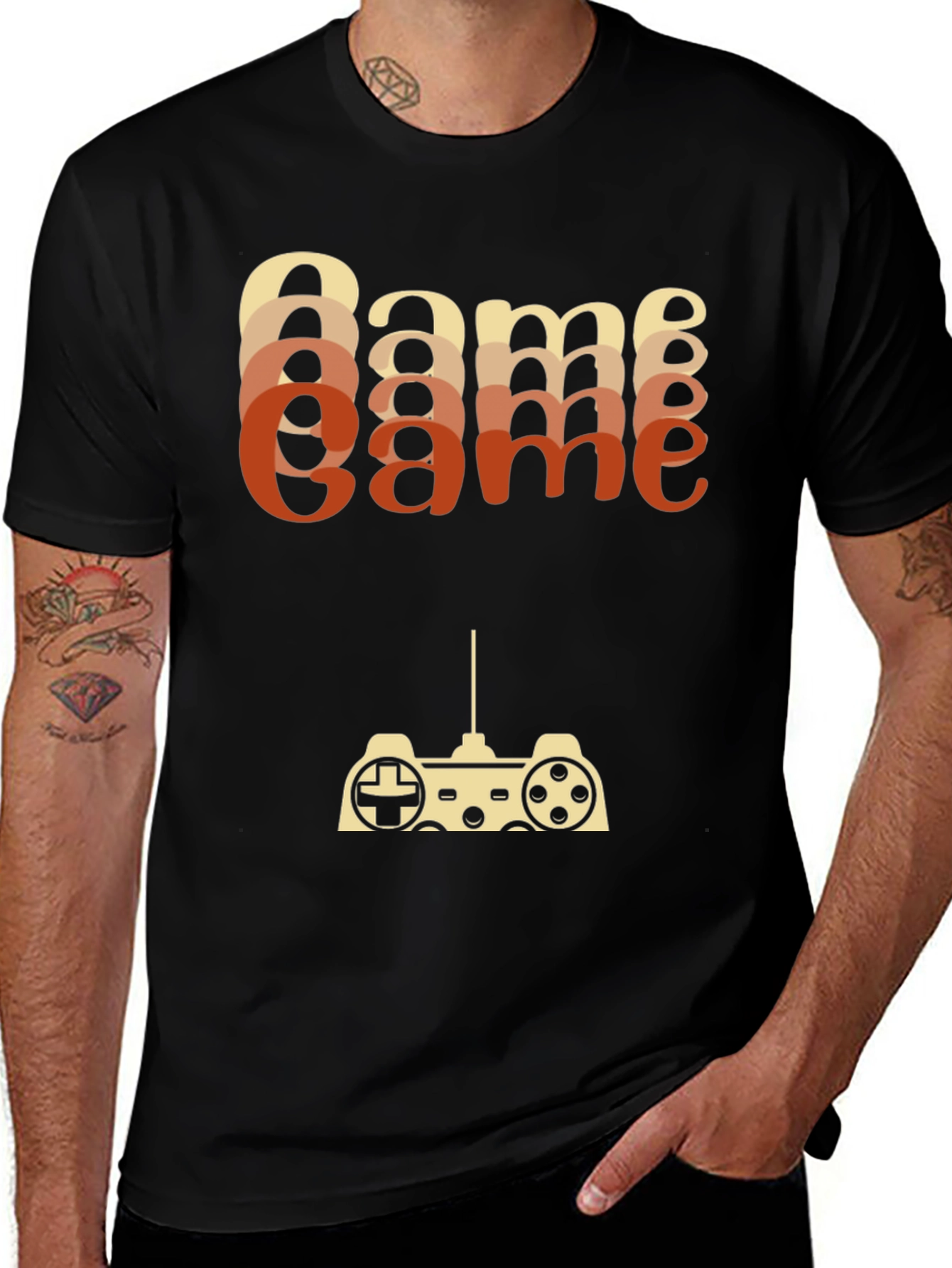 Variant 22 of Game On Retro Style Graphic T-Shirt