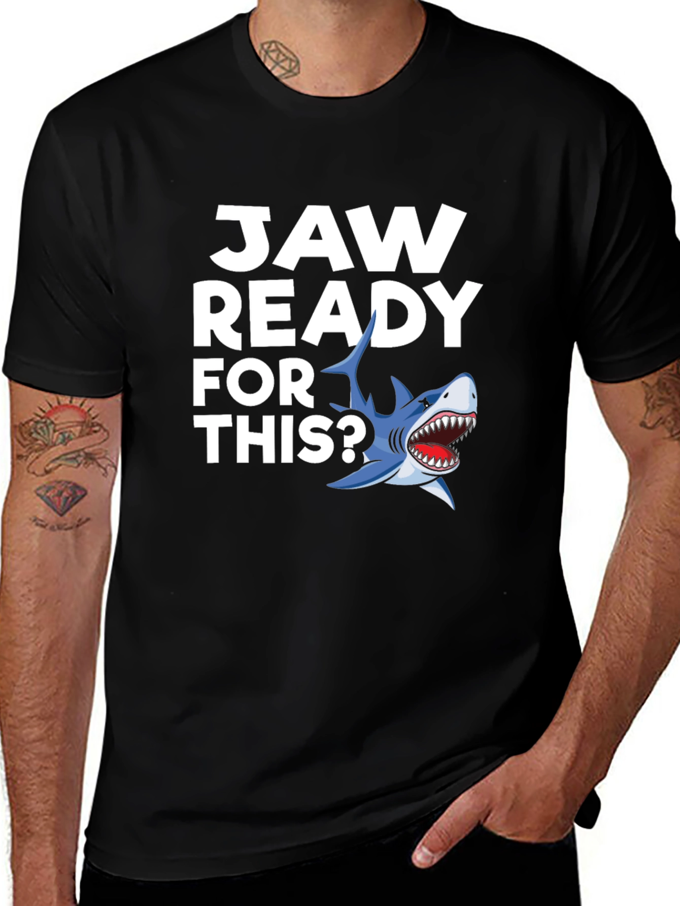 Variant 12 of Jaw Ready For This? Graphic T-Shirt