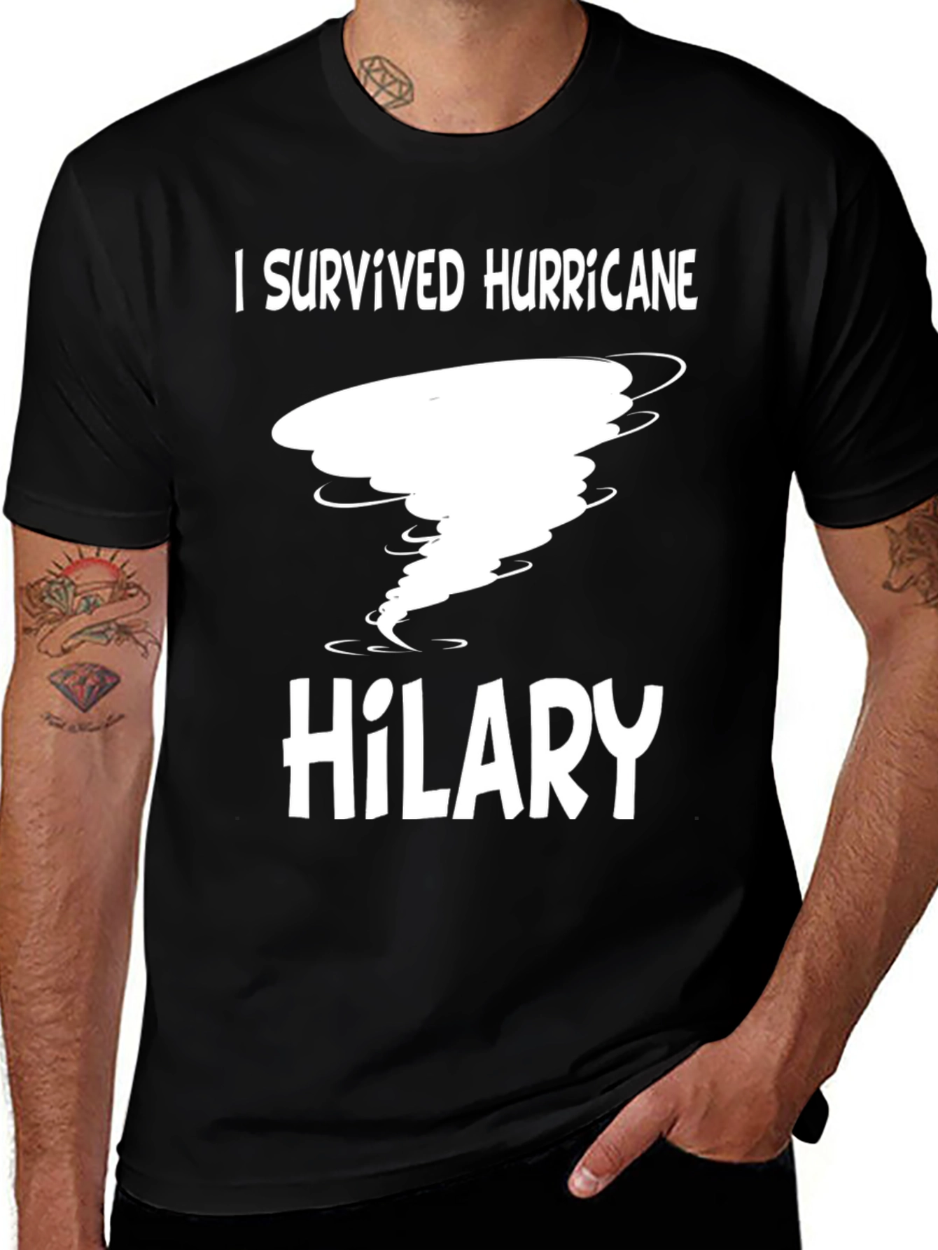 Variant 7 of I Survived Hurricane Hilary T-Shirt