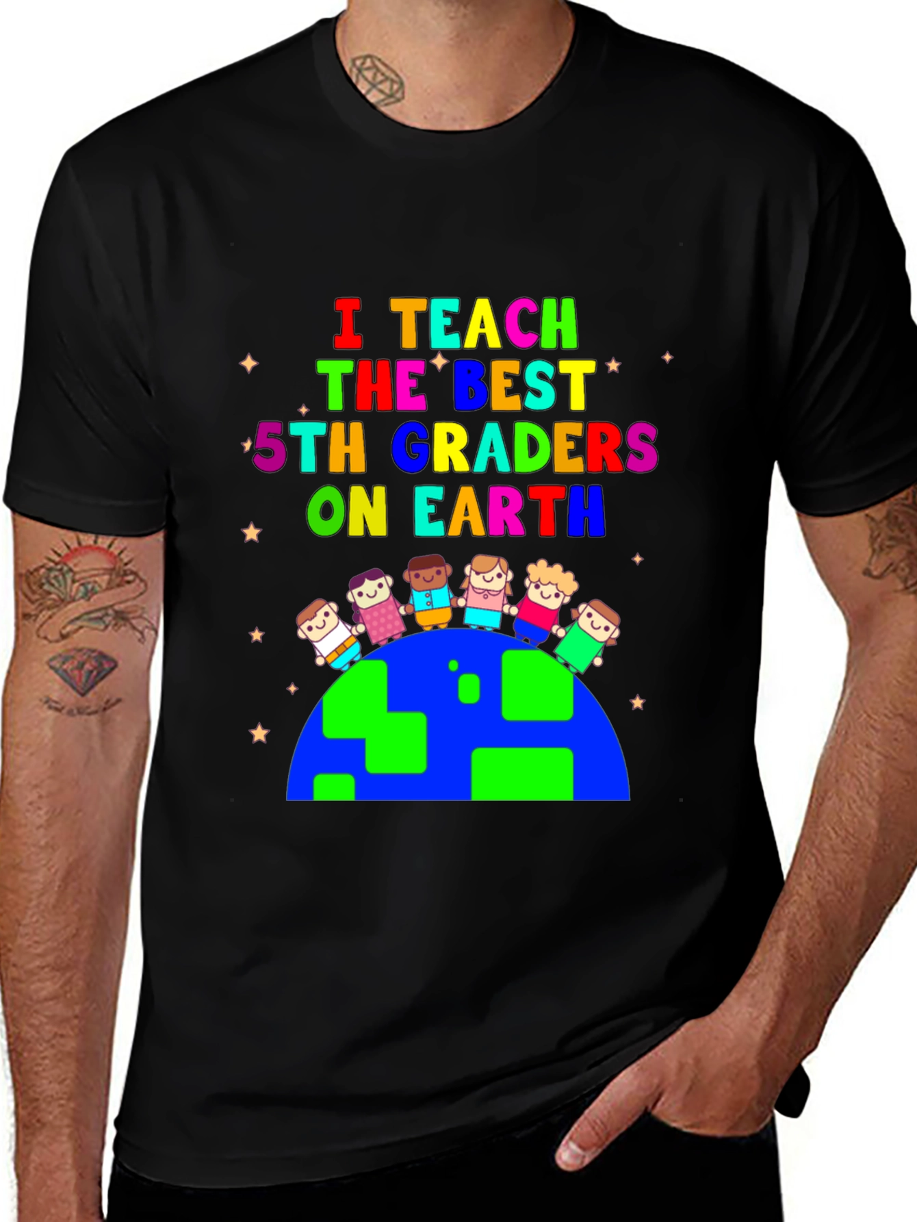 Variant 20 of I Teach The Best 5th Graders T-Shirt